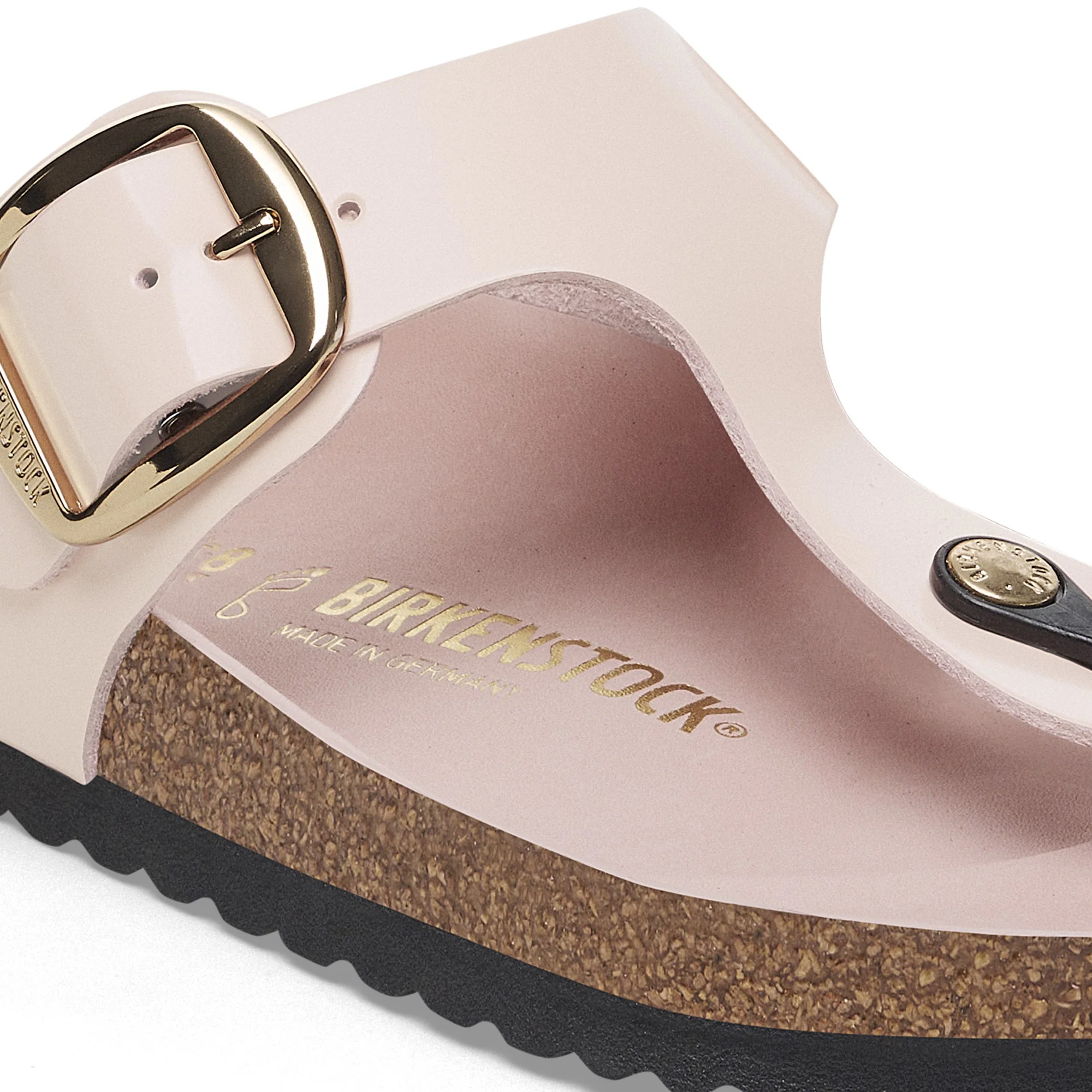 Gizeh Big Buckle Natural Leather Patent - Image 6