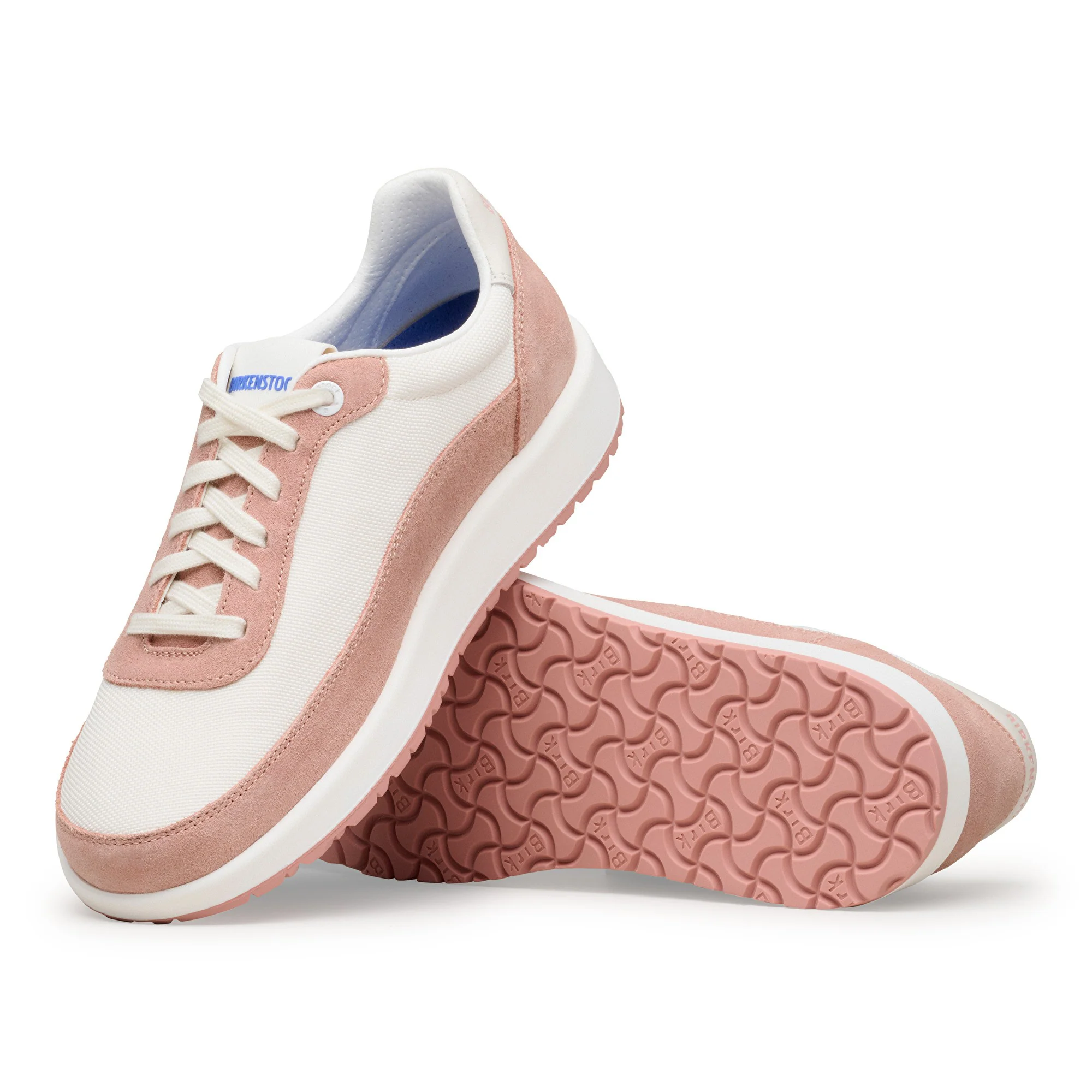 Honnef City Natural Leather/Textile Pink Clay / Eggshell - Image 2