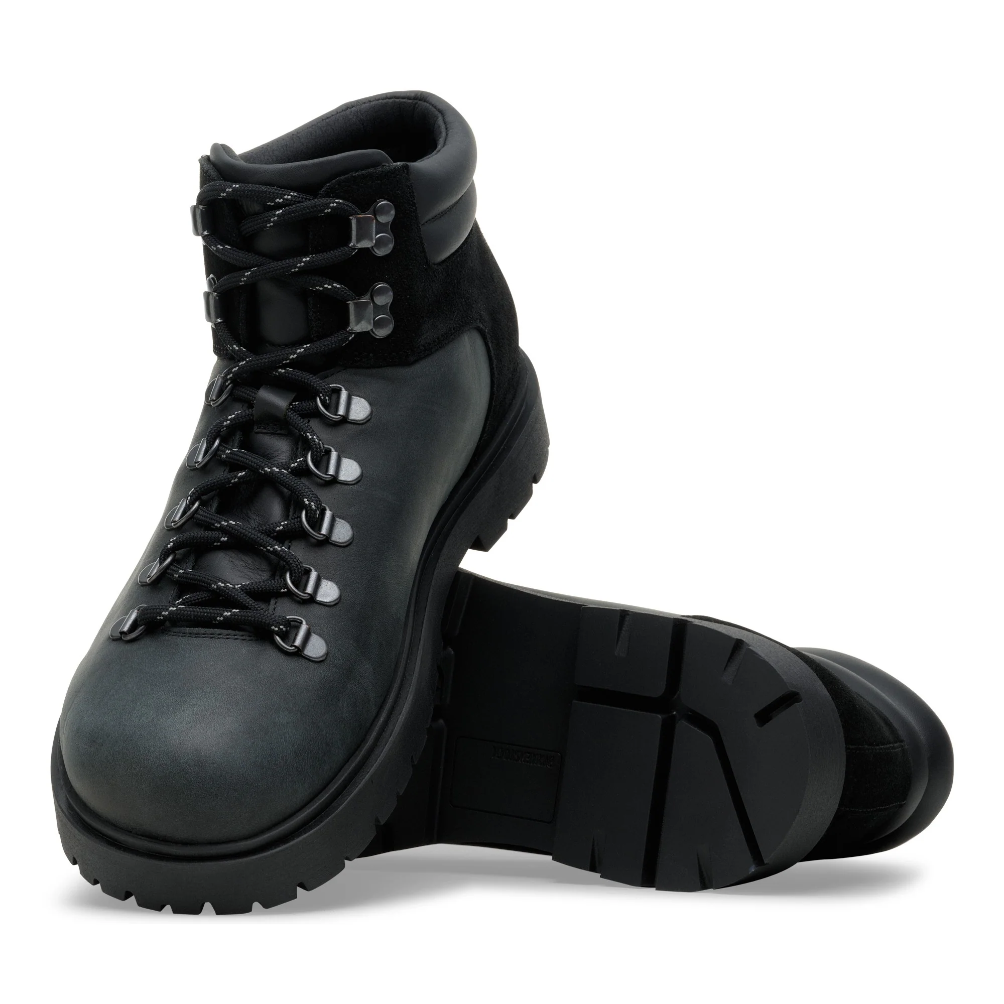 Jackson Nubuck Leather/Suede Black - Image 6