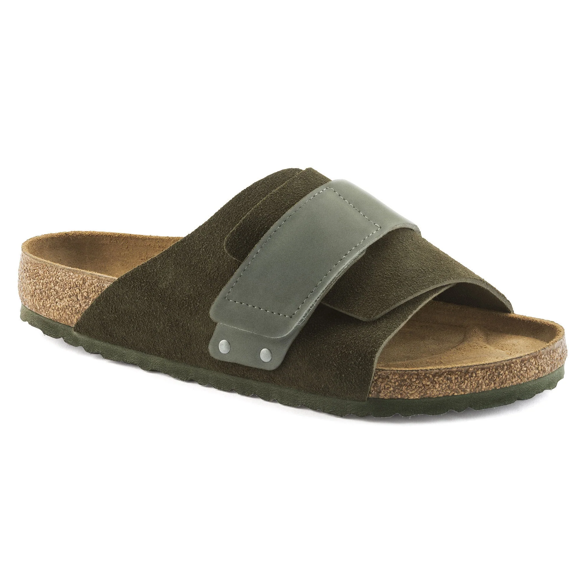 Kyoto Nubuck Leather/Suede Thyme