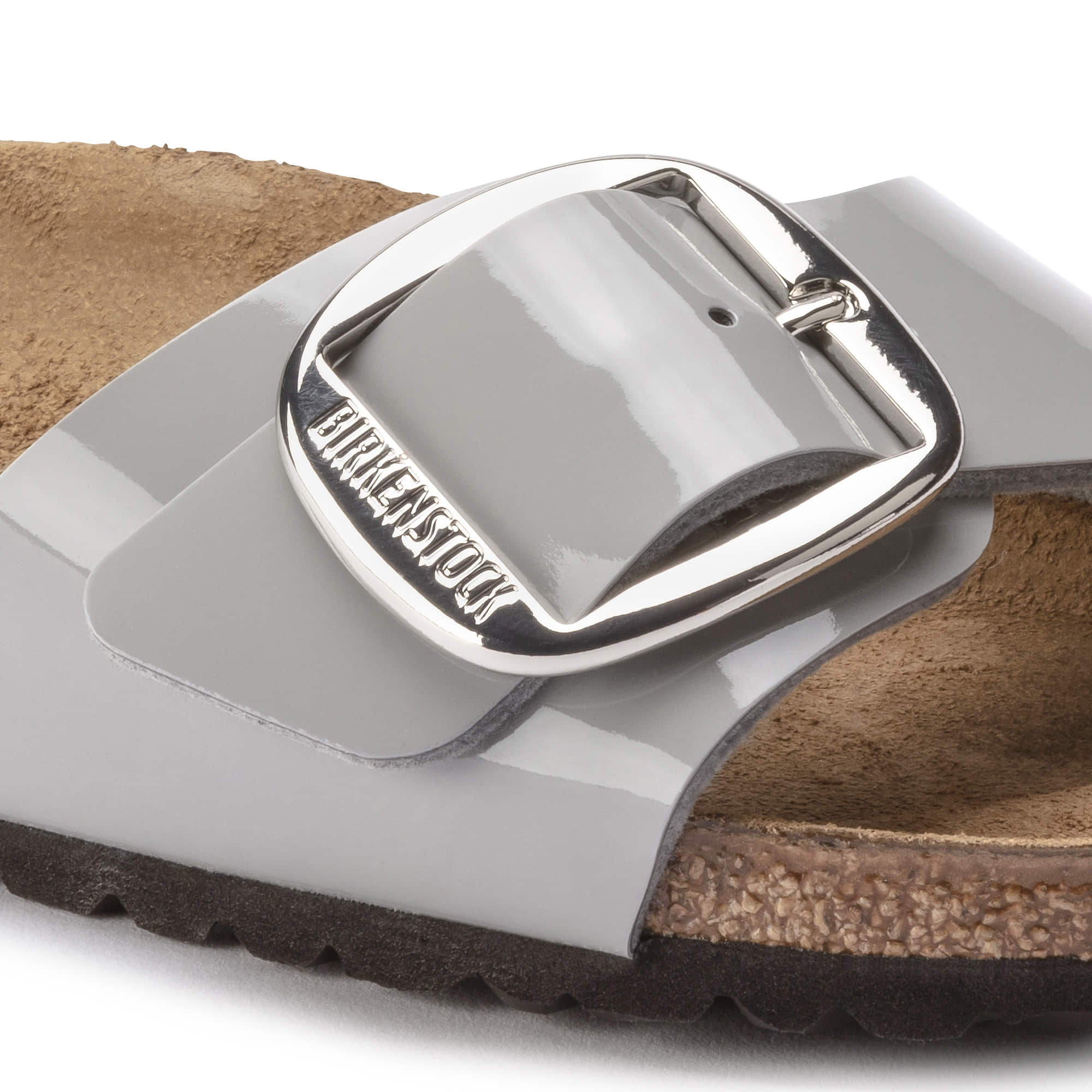 Madrid Big Buckle Birko-Flor Patent - Image 6