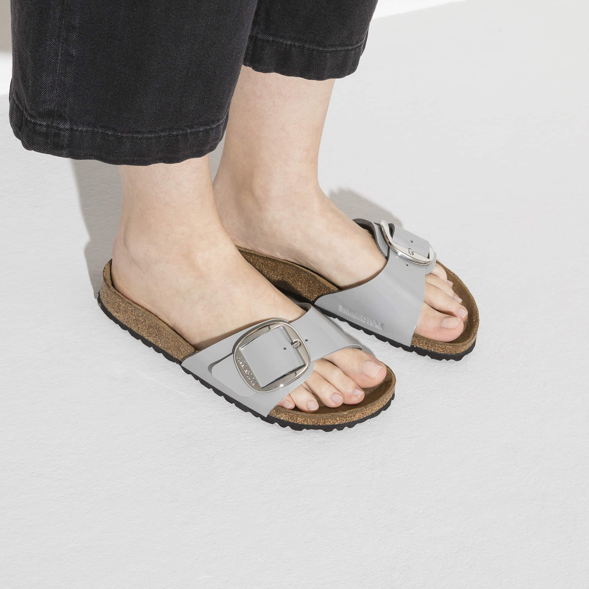 Madrid Big Buckle Birko-Flor Patent - Image 7