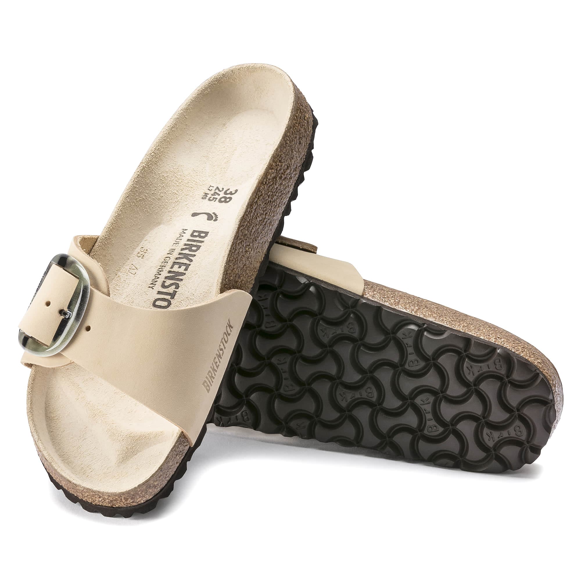 Madrid Big Buckle Nubuck Leather - Image 2
