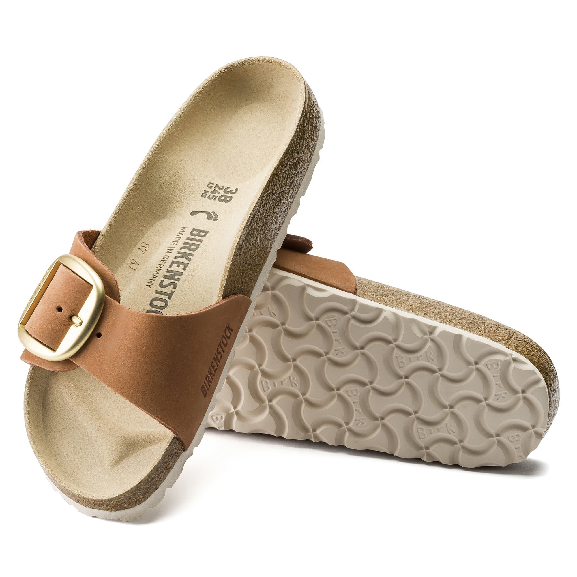 Madrid Big Buckle Nubuck Leather - Image 3