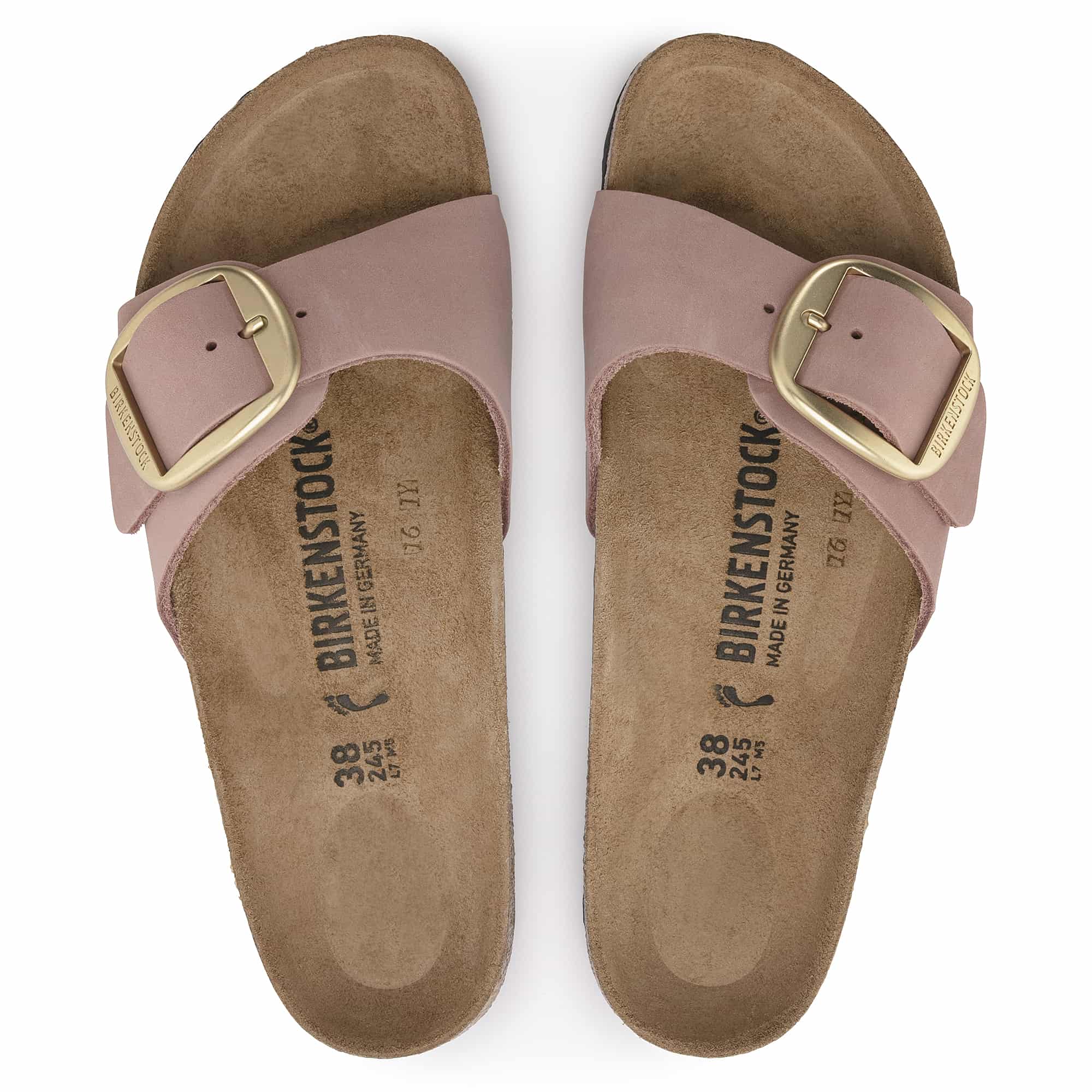 Madrid Big Buckle Nubuck Leather - Image 3