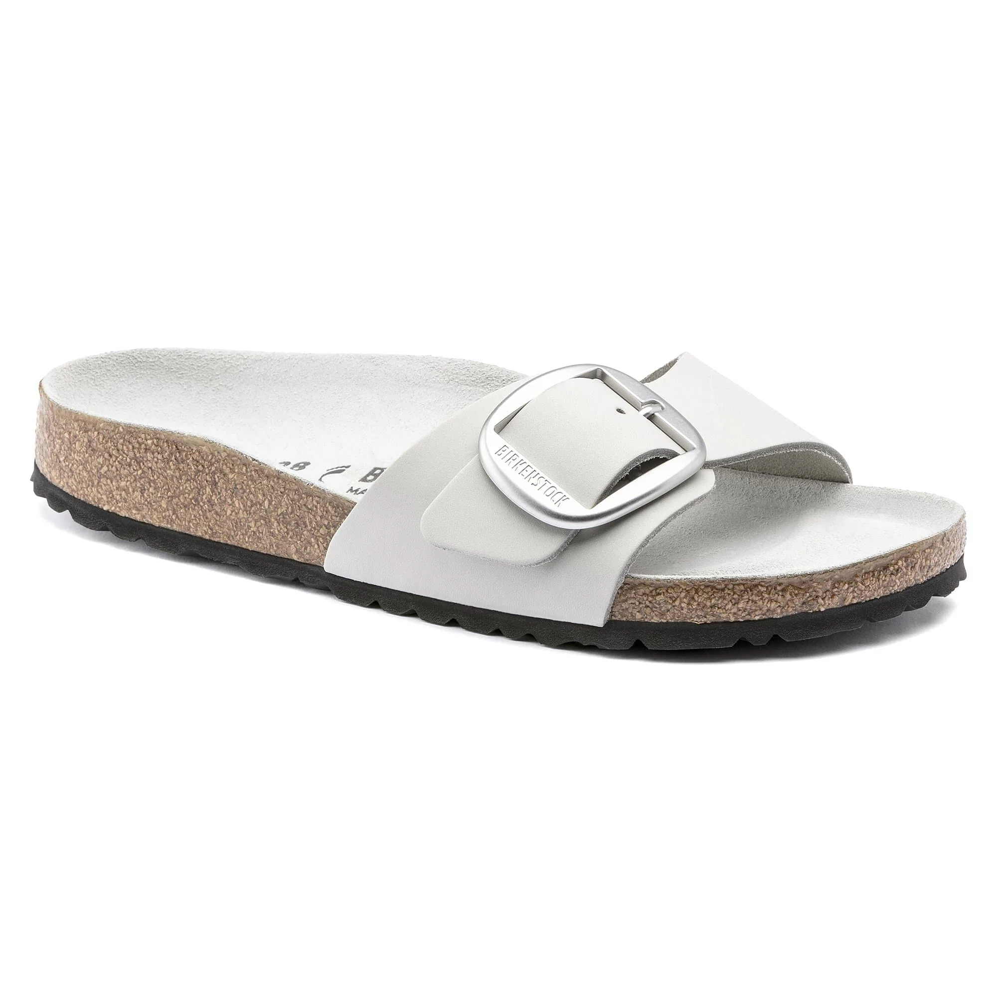 Madrid Big Buckle Nubuck Leather