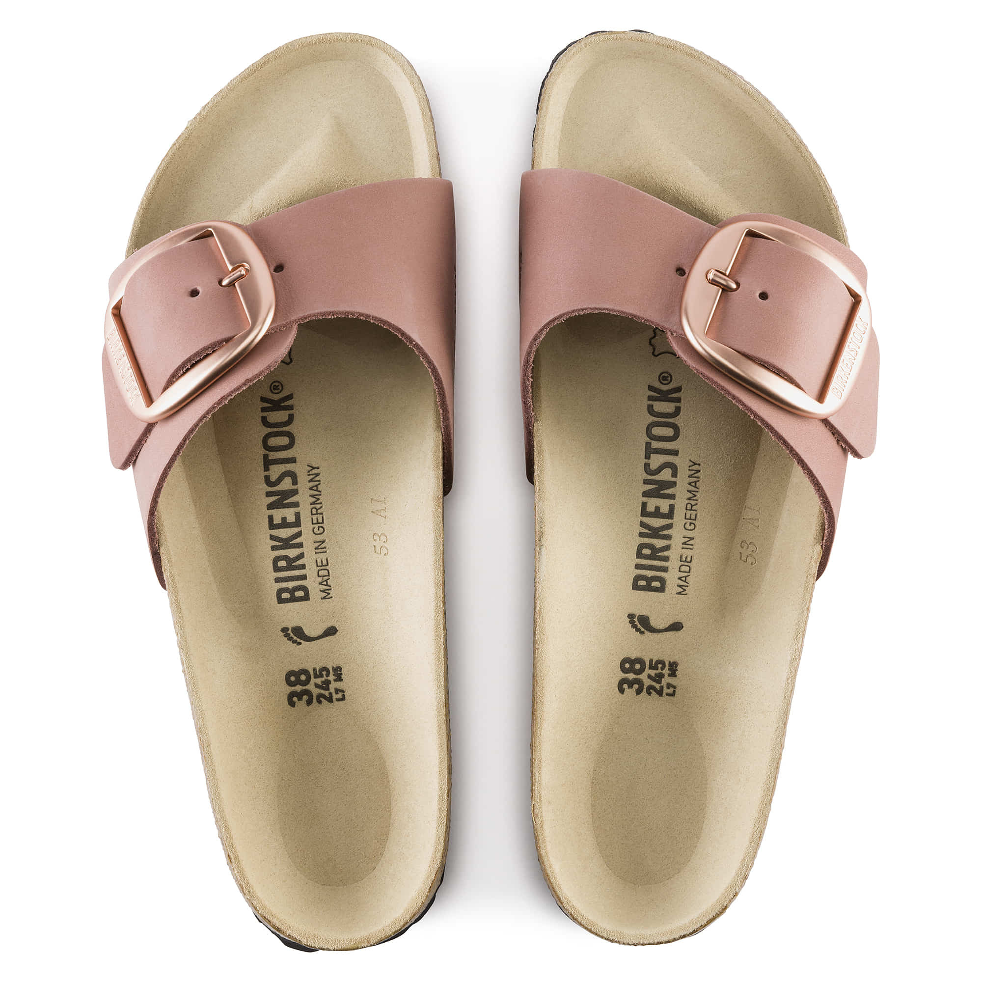 Madrid Big Buckle Nubuck Leather - Image 3