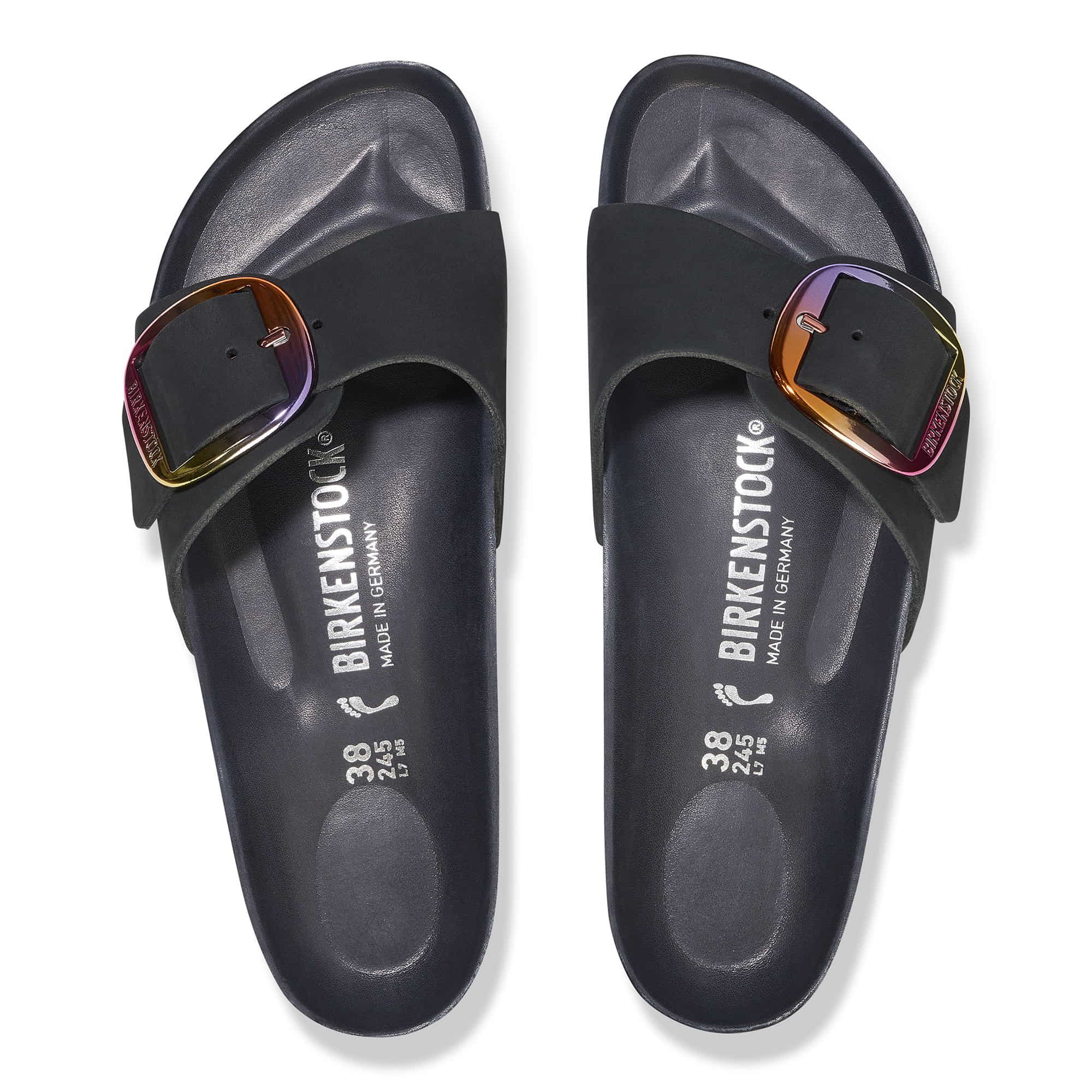 Madrid Big Buckle Nubuck Leather - Image 3