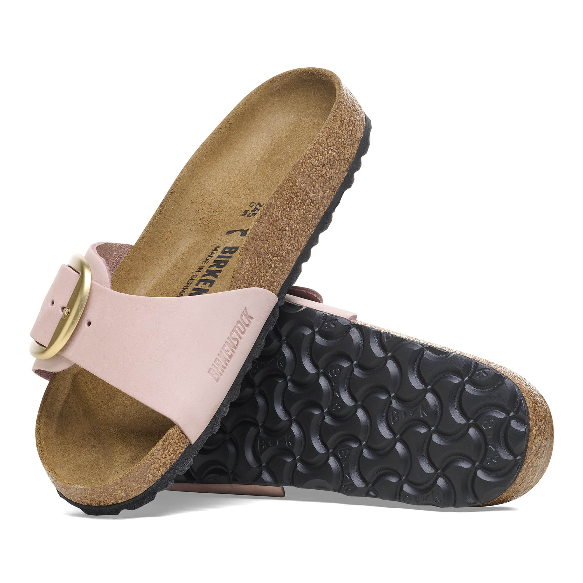 Madrid Big Buckle Nubuck Leather - Image 2