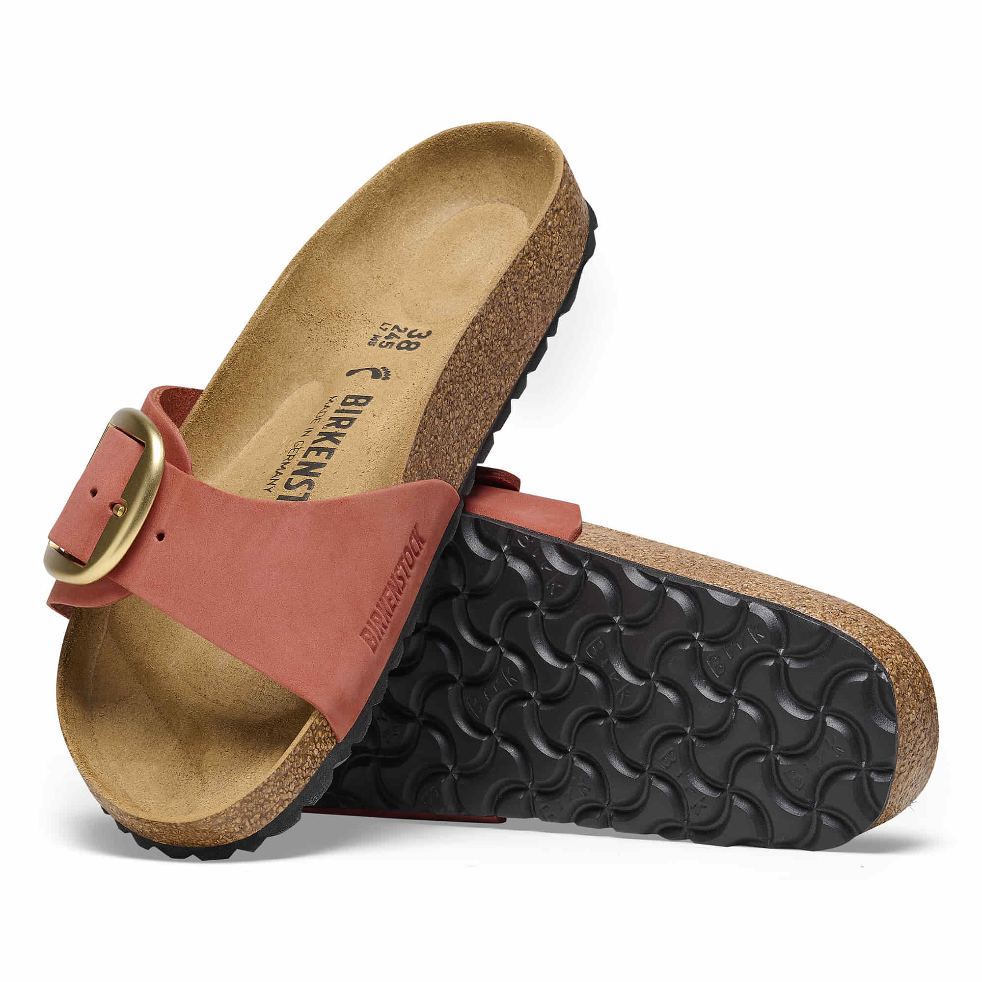 Madrid Big Buckle Nubuck Leather - Image 2