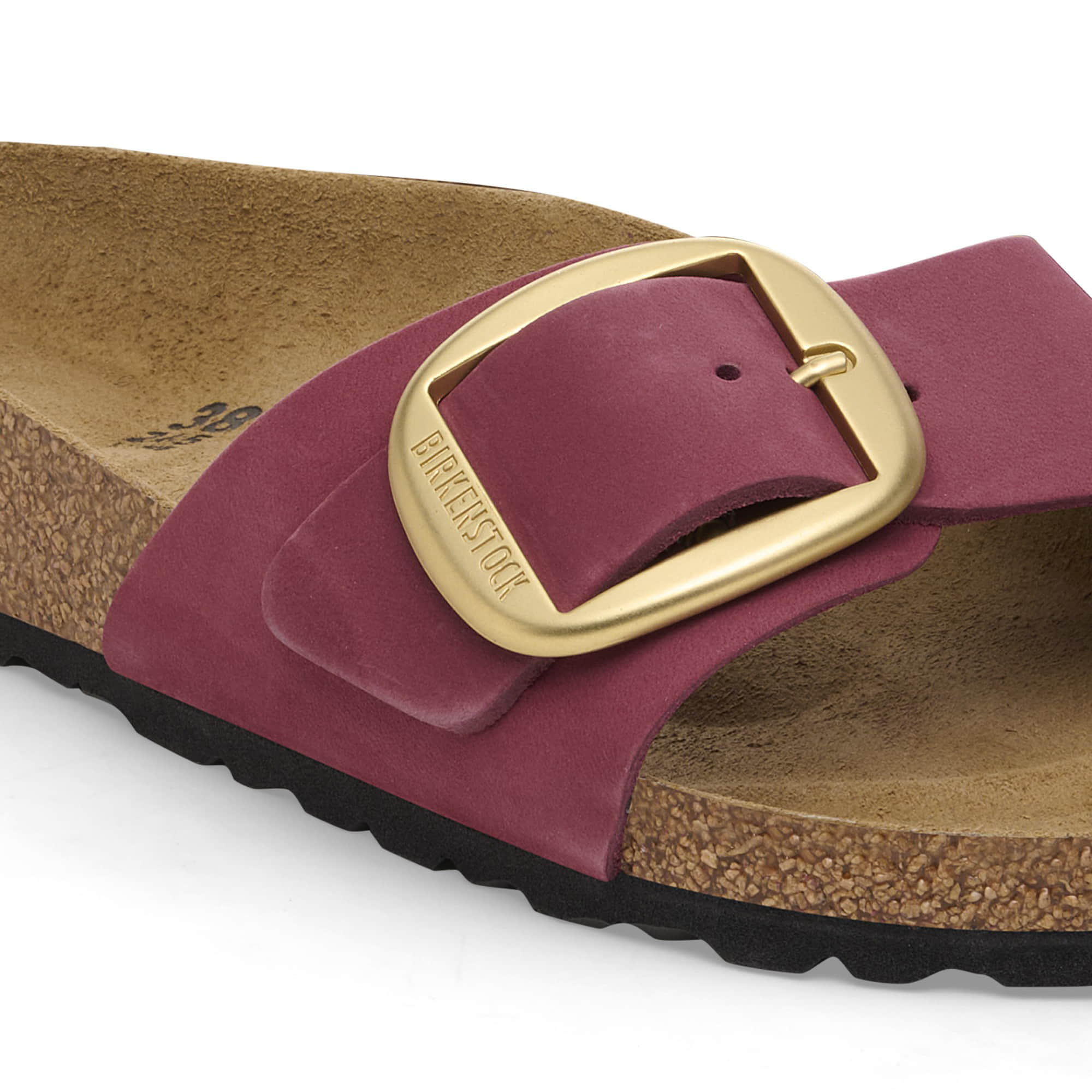 Madrid Big Buckle Nubuk Leather - Image 6