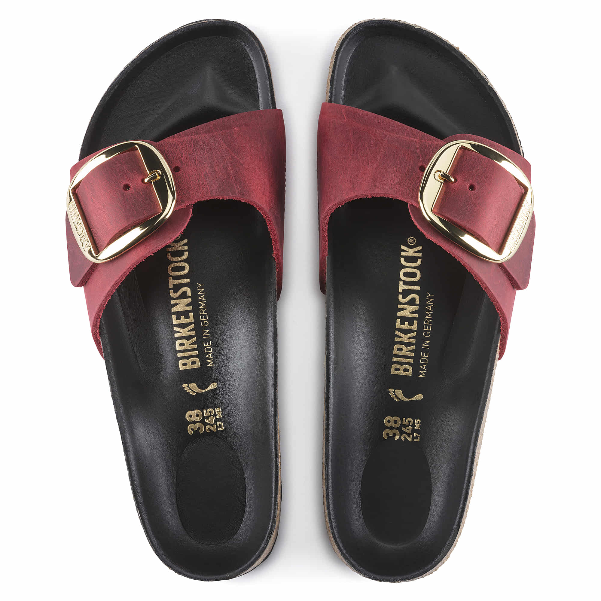Madrid Big Buckle Oiled Leather - Image 3