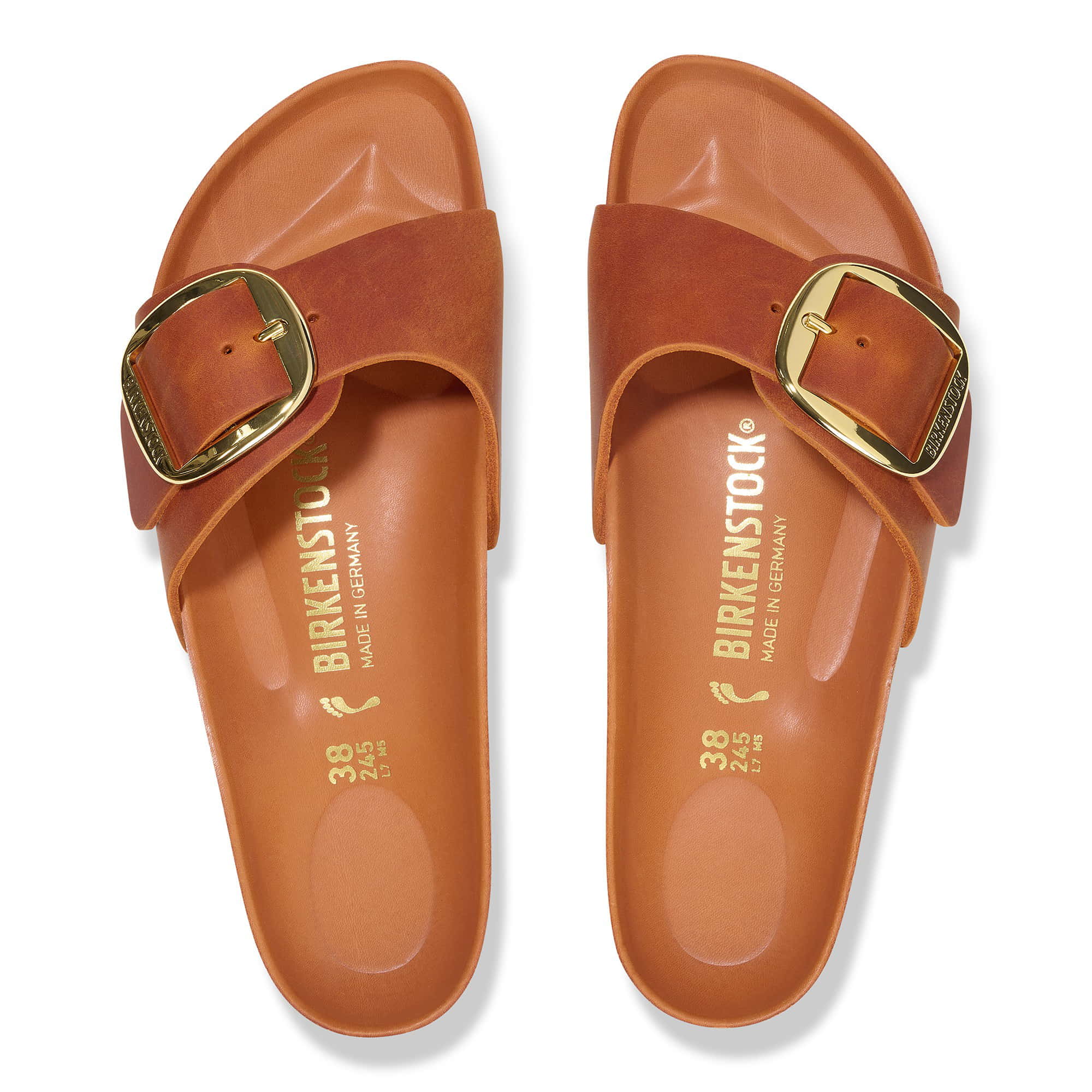 Madrid Big Buckle Oiled Leather - Image 3