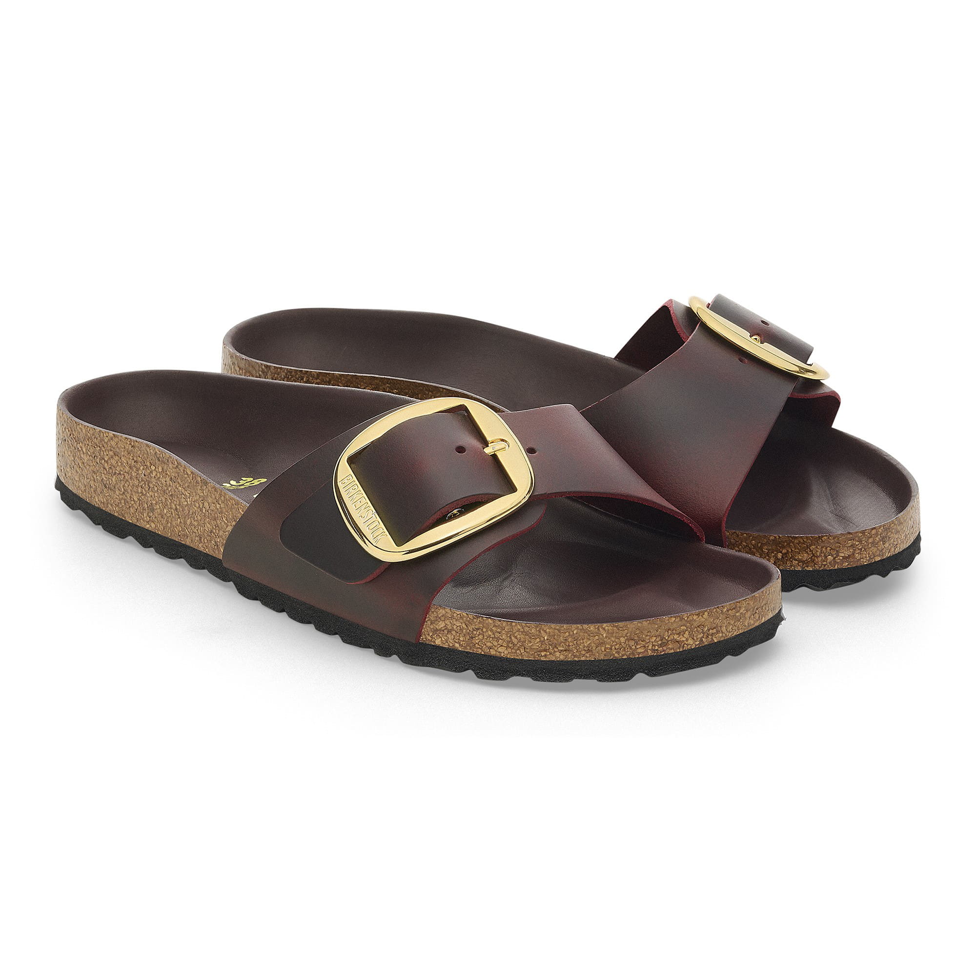Madrid Big Buckle Natural Leather Oiled - Image 4