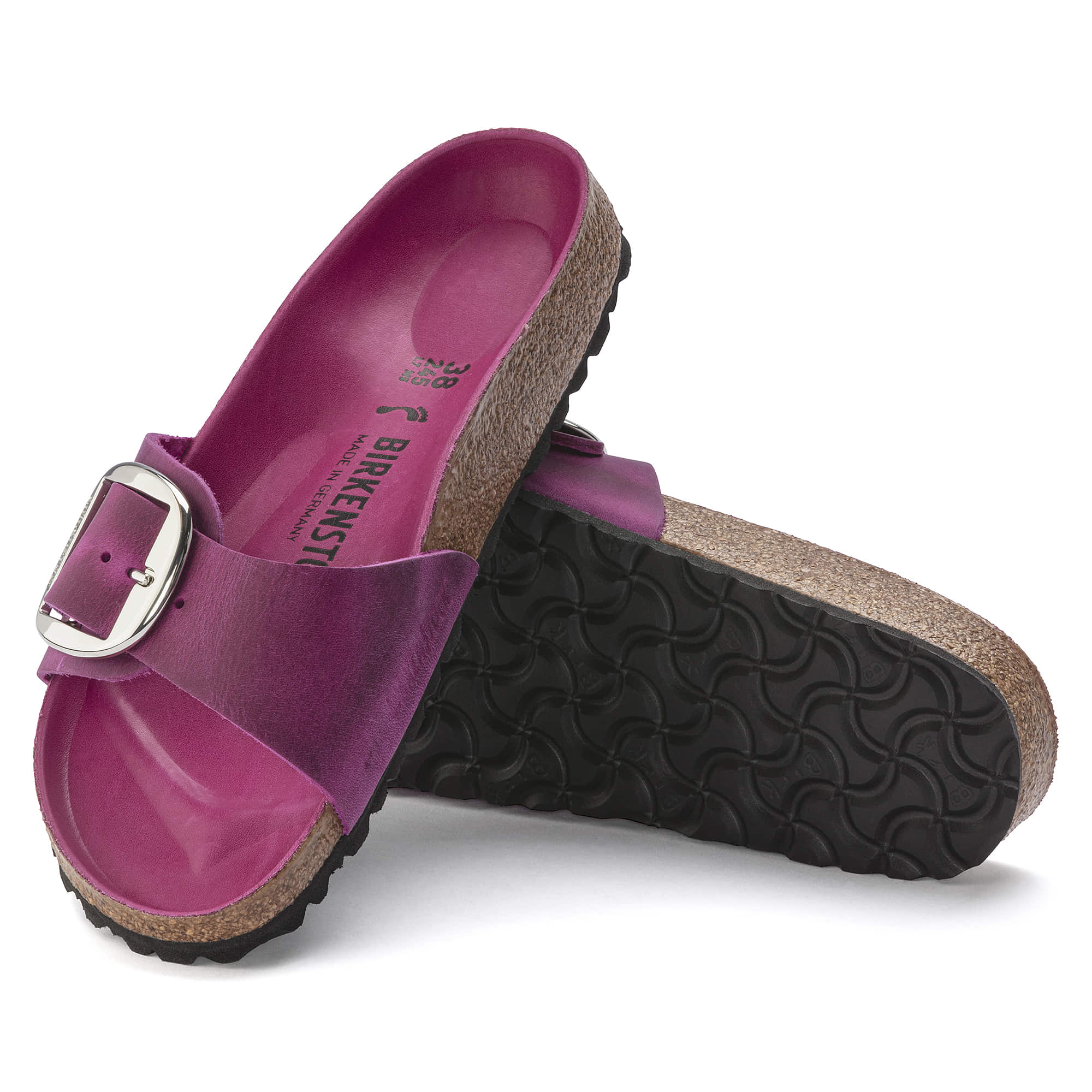 Madrid Big Buckle Oiled Leather - Image 2