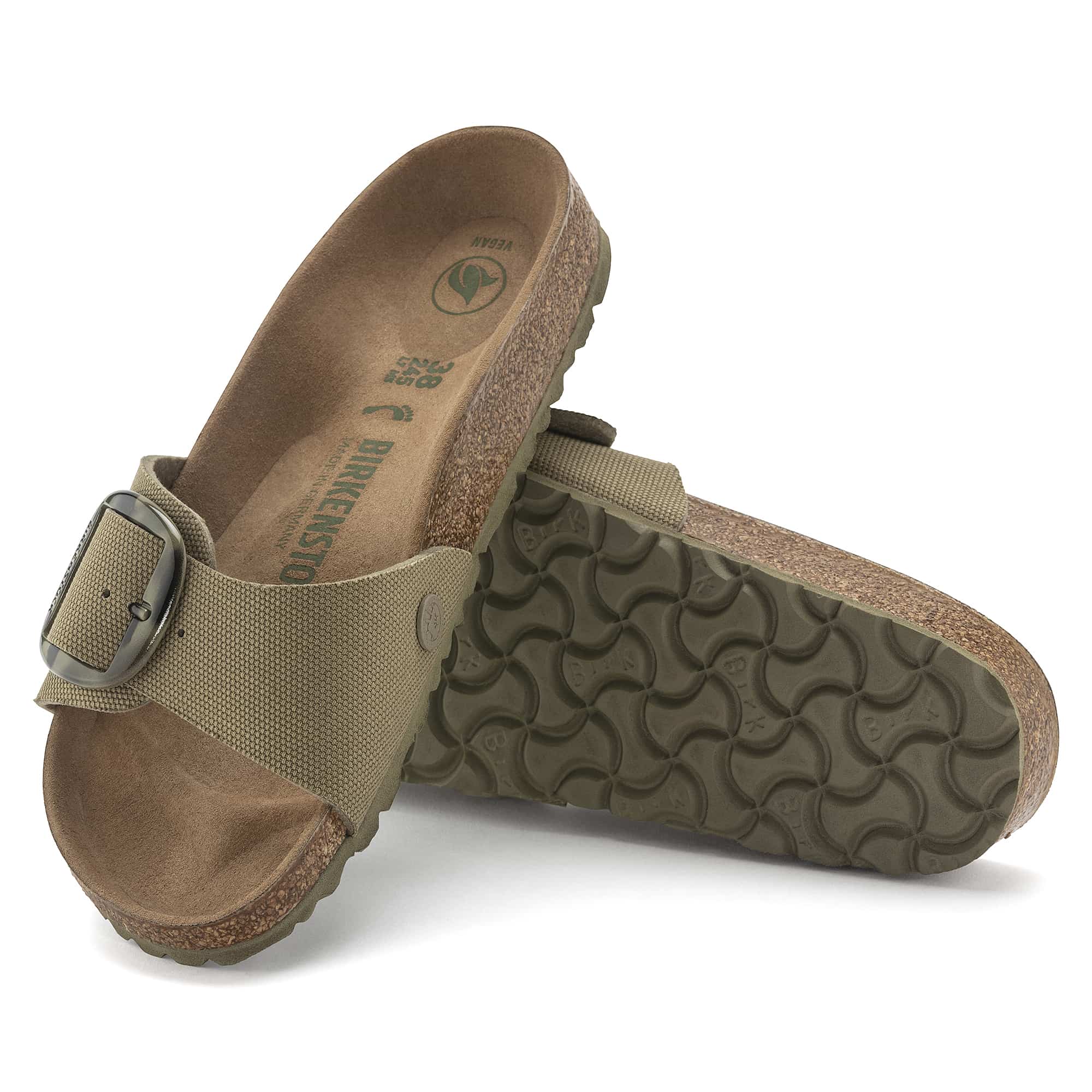 Madrid Big Buckle Rivet Logo Textile - Image 2