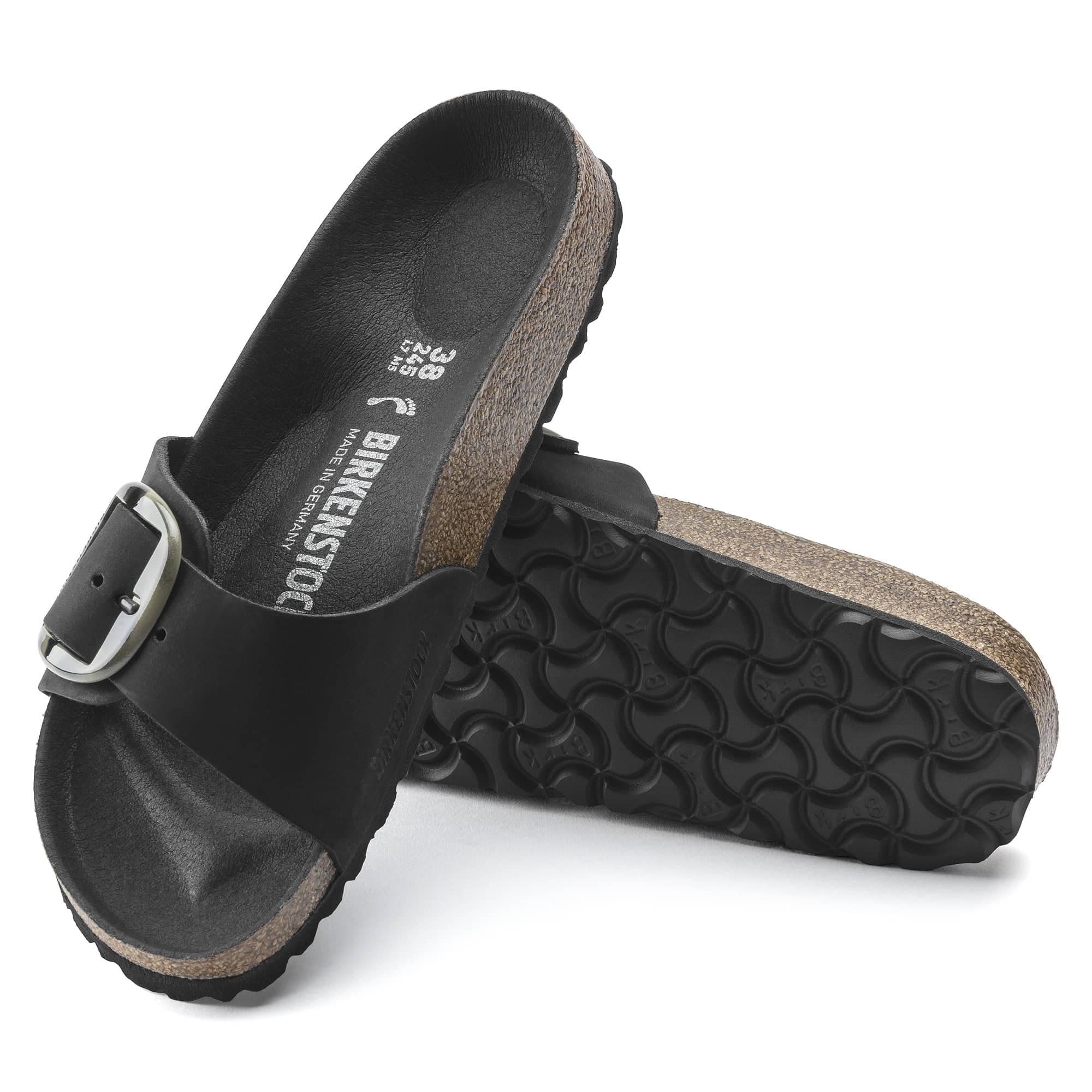 Madrid Big Buckle Nubuck Leather - Image 2