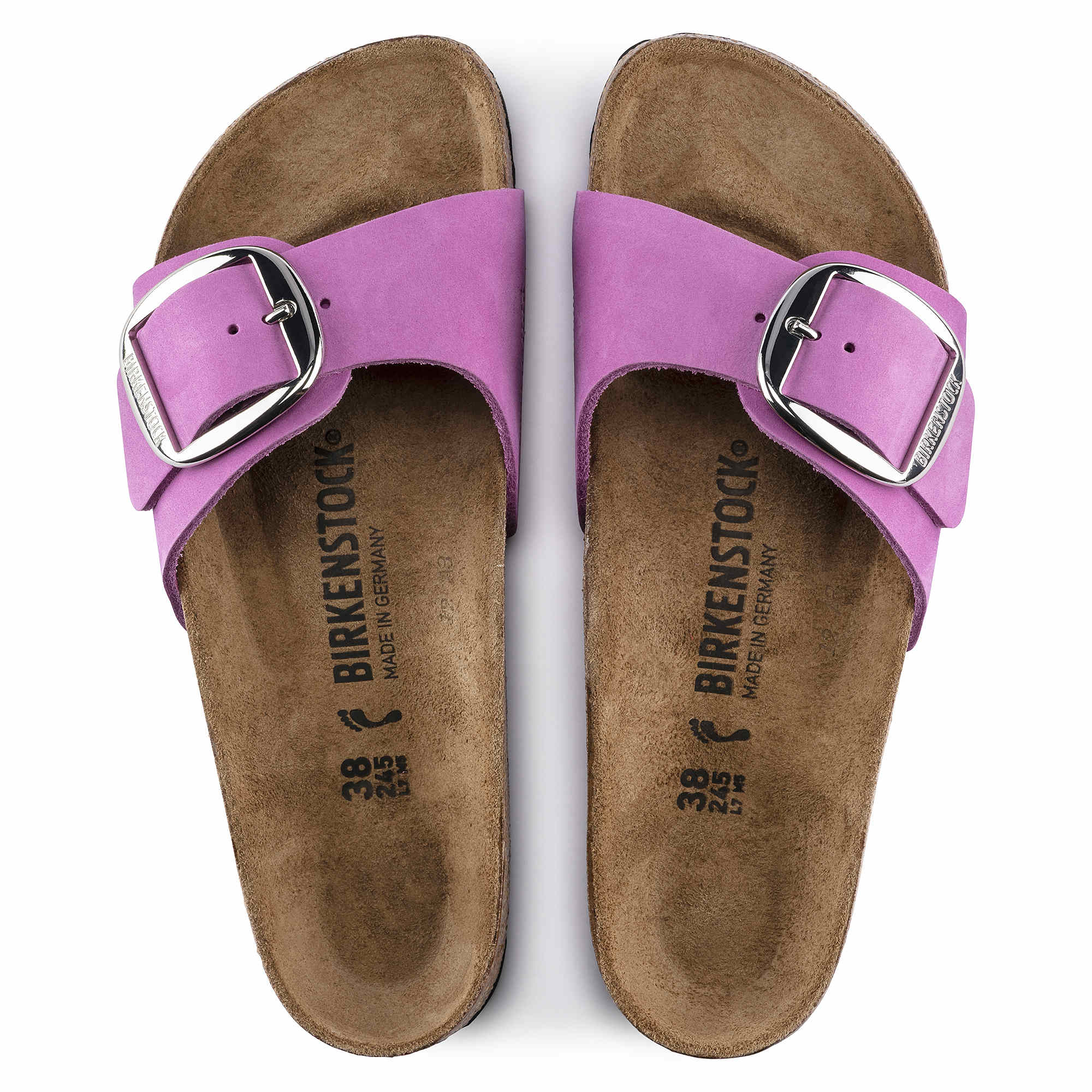 Madrid Big Buckle Nubuck Leather - Image 3