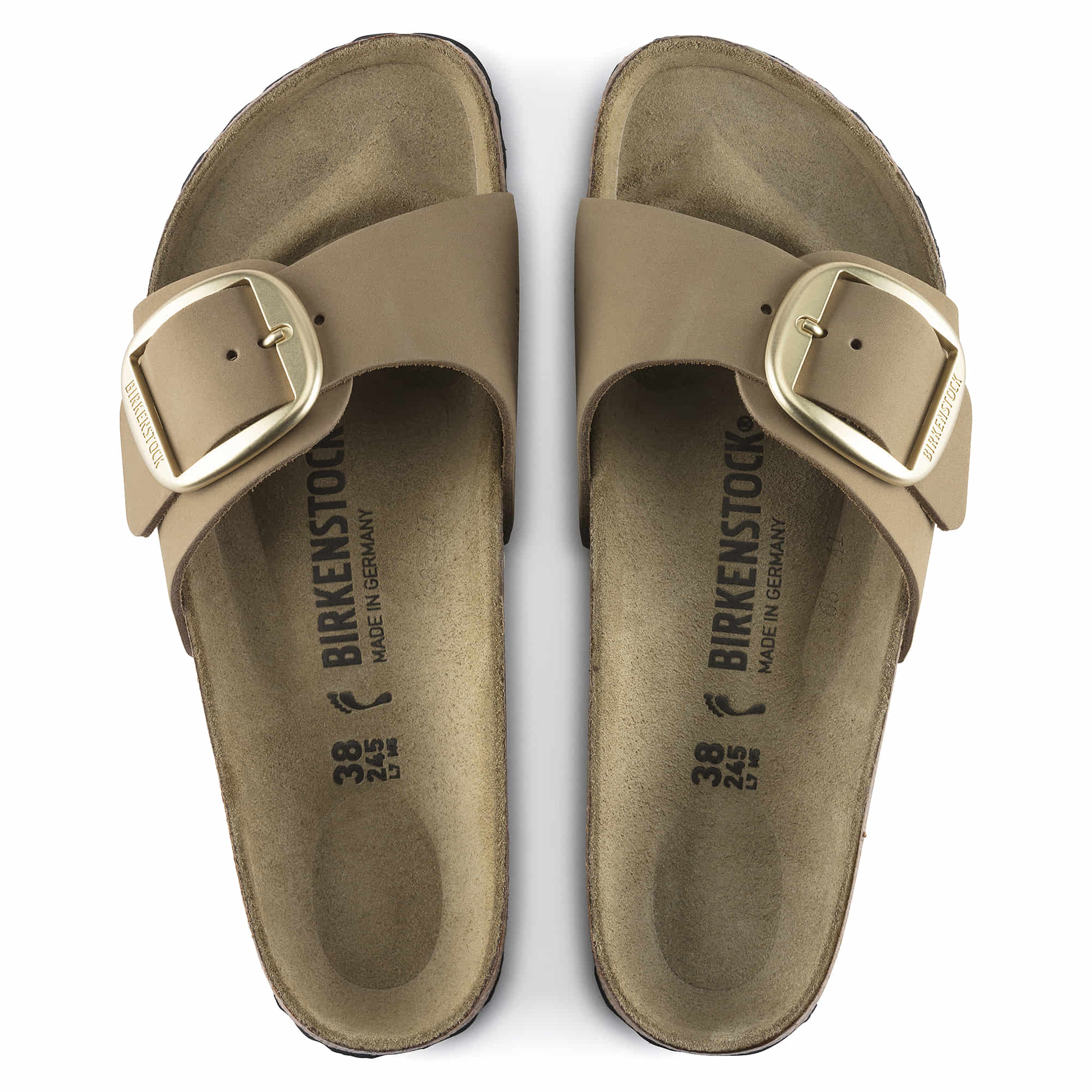 Madrid Big Buckle Nubuck Leather - Image 3