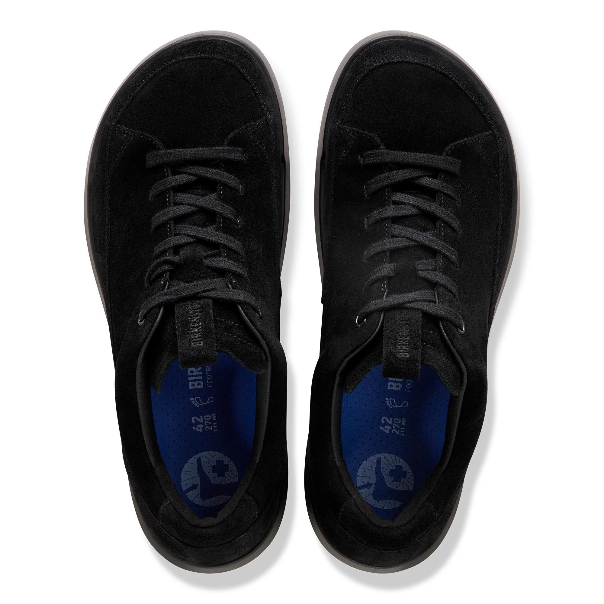 Melbourne Suede Leather Black - Image 4