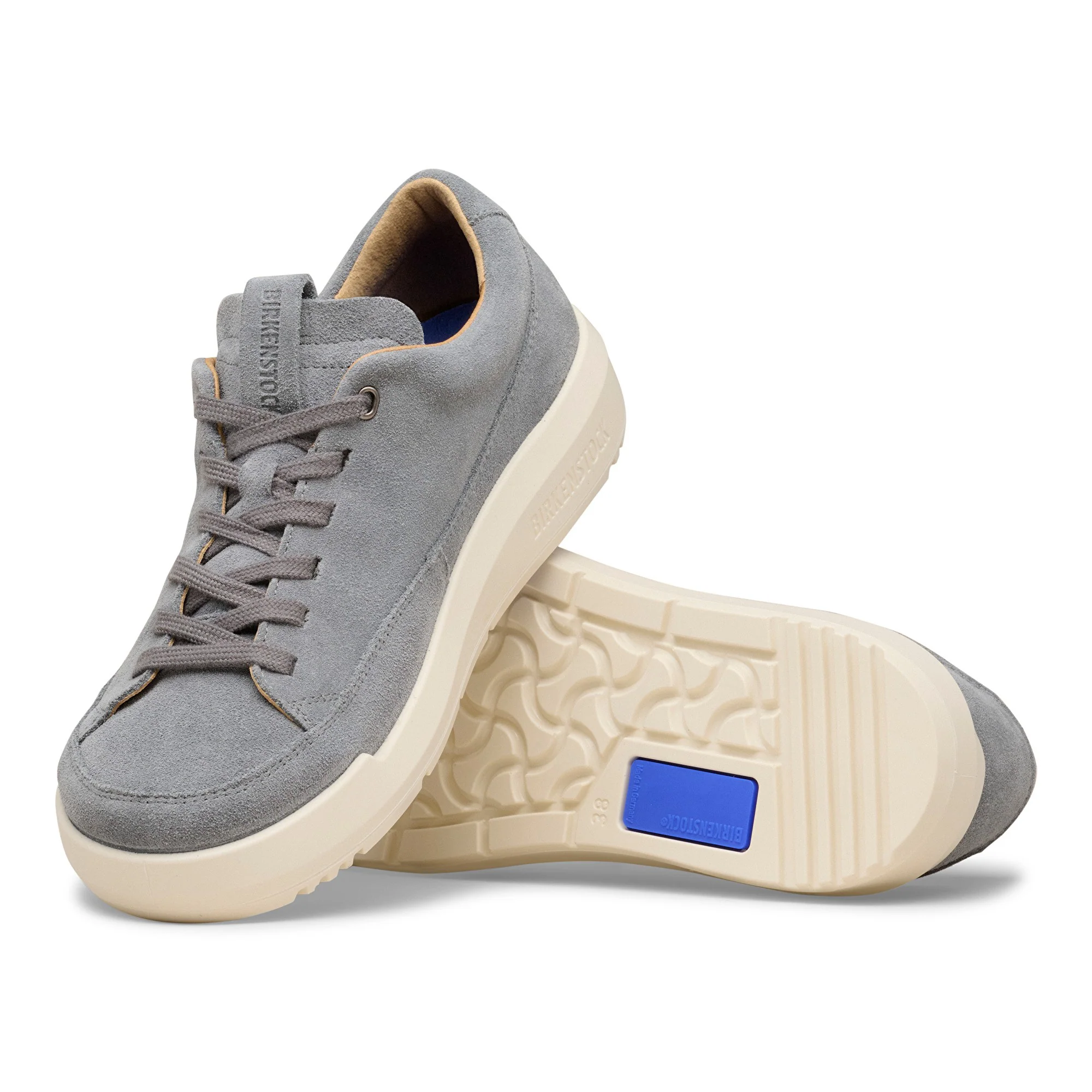 Melbourne Suede Leather Basalt Gray - Image 2