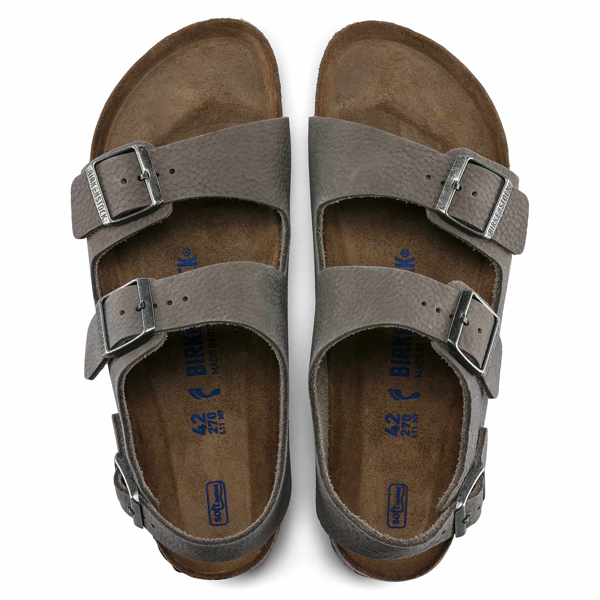 Milano Soft Footbed Nubuck Leather - Image 3
