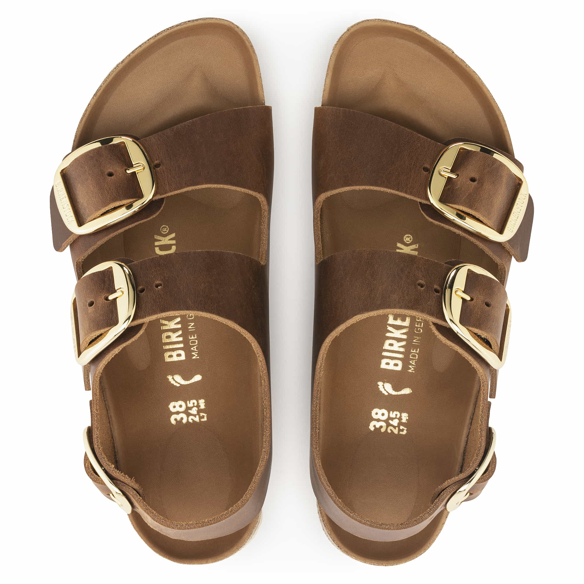 Milano Big Buckle Oiled Leather - Image 3