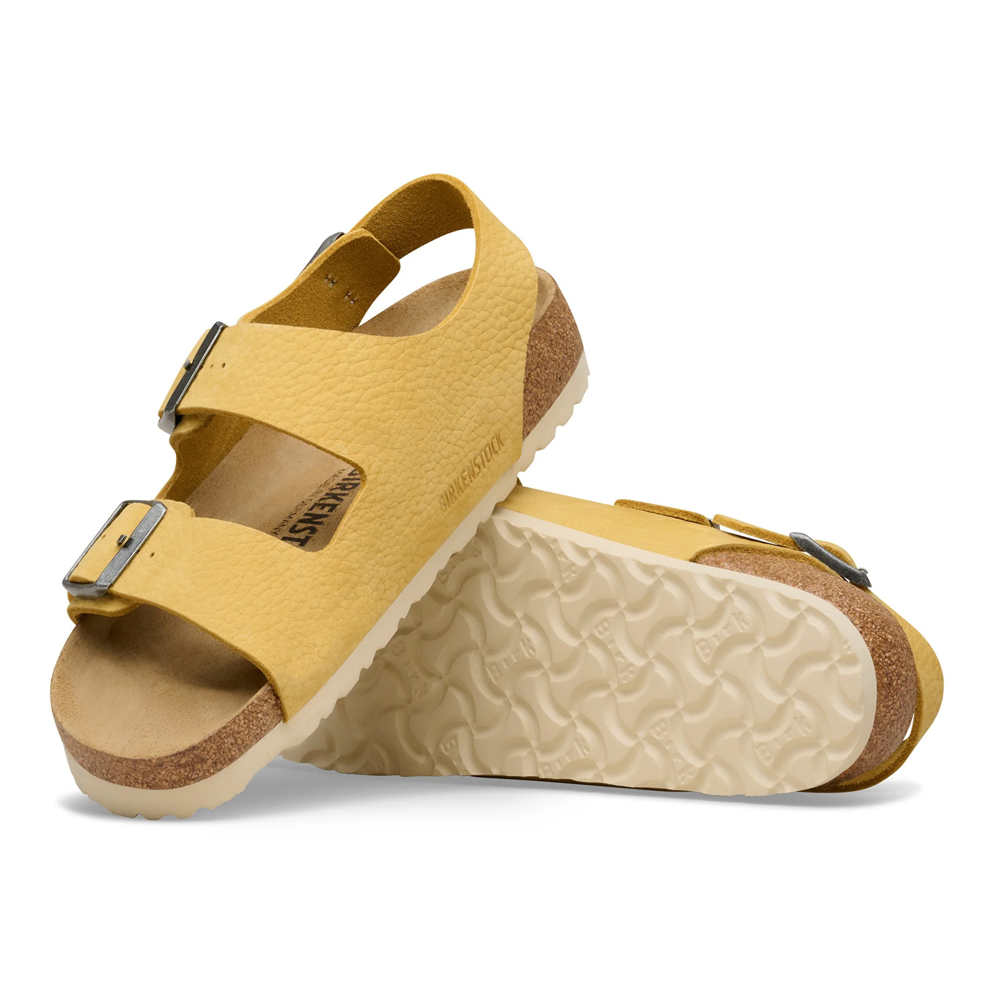 Milano BS Nubuk Leather Archive Yellow - Image 2