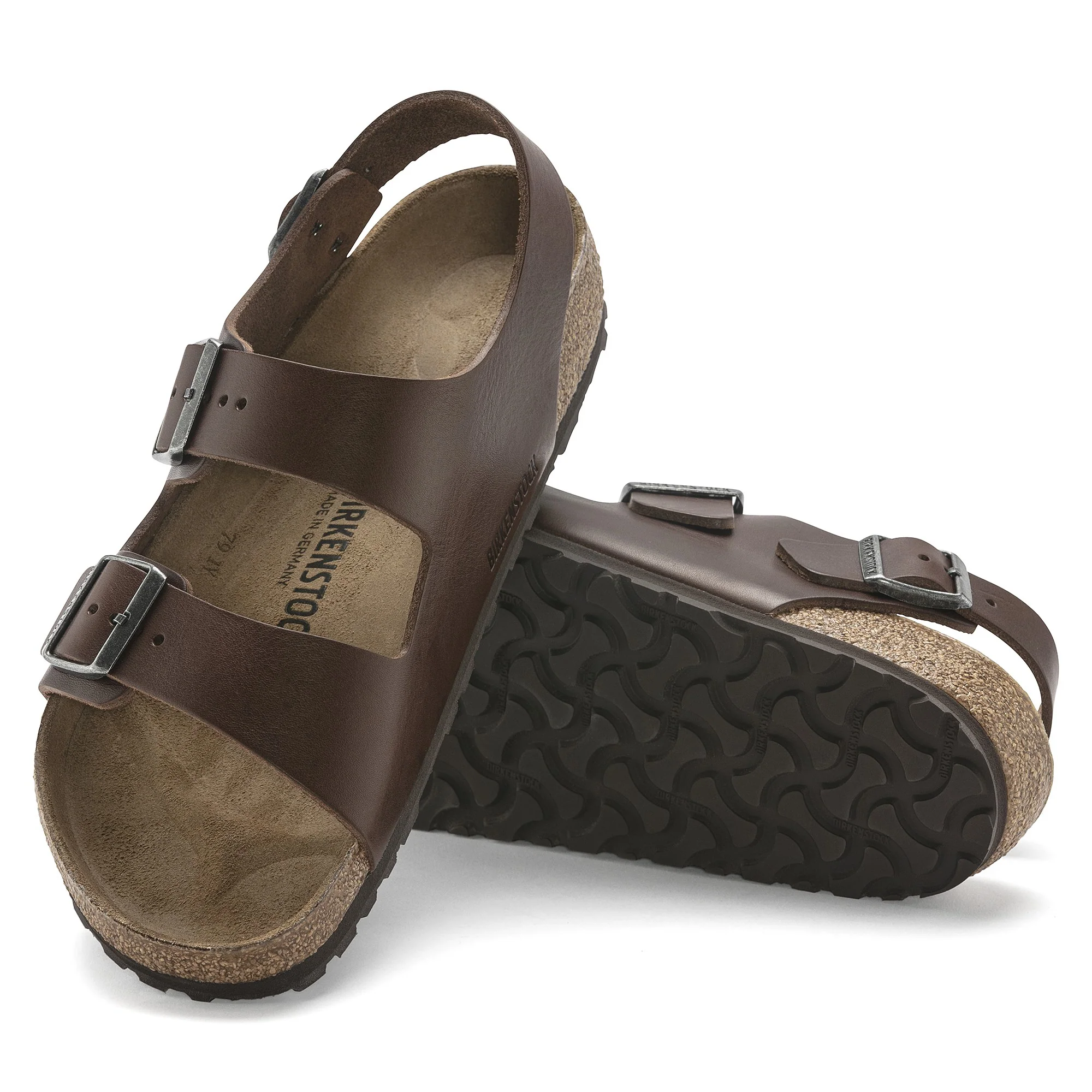 Milano BS Natural Leather Vintage Wood Roast - Image 8