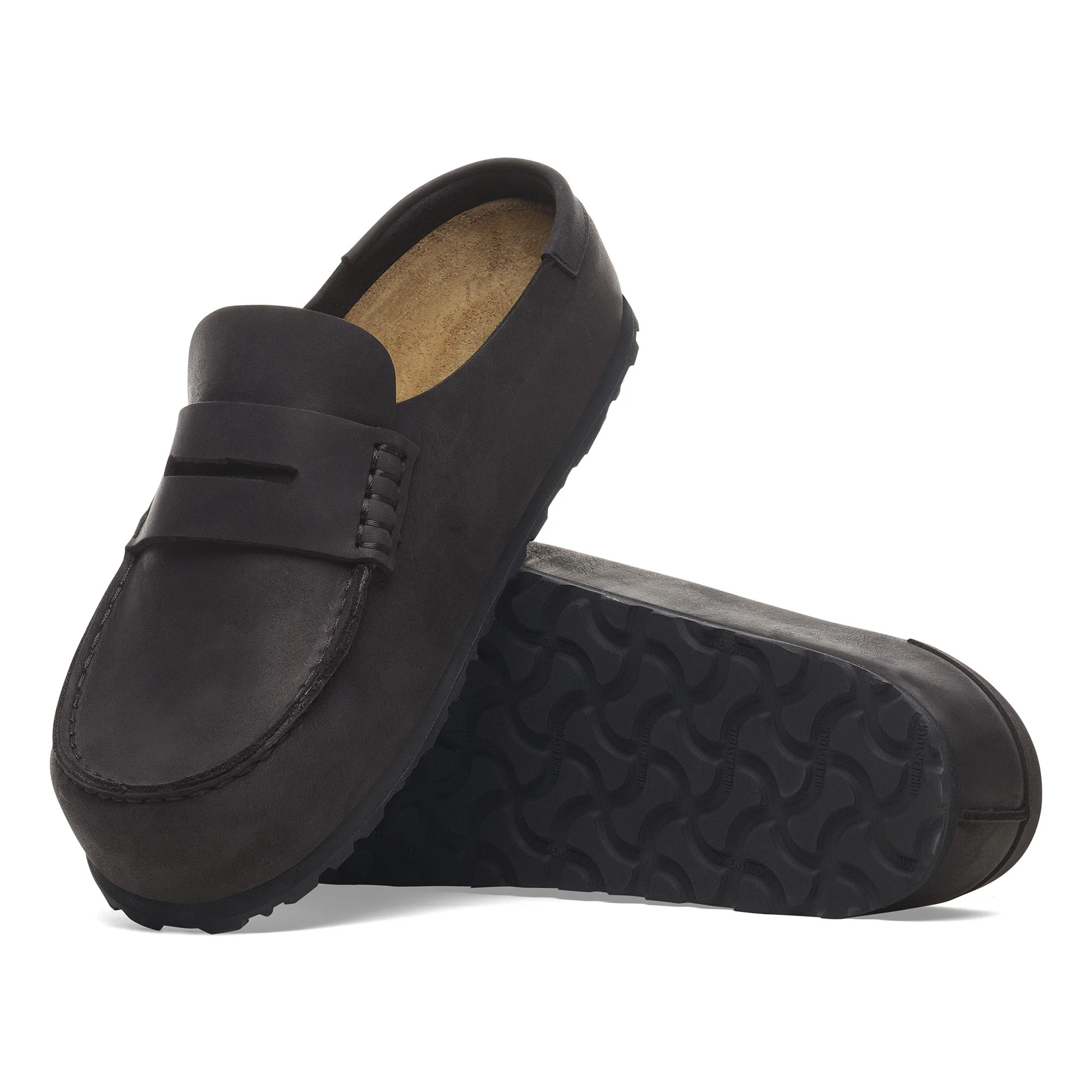 Naples Wrapped Natural Leather Oiled Black - Image 2