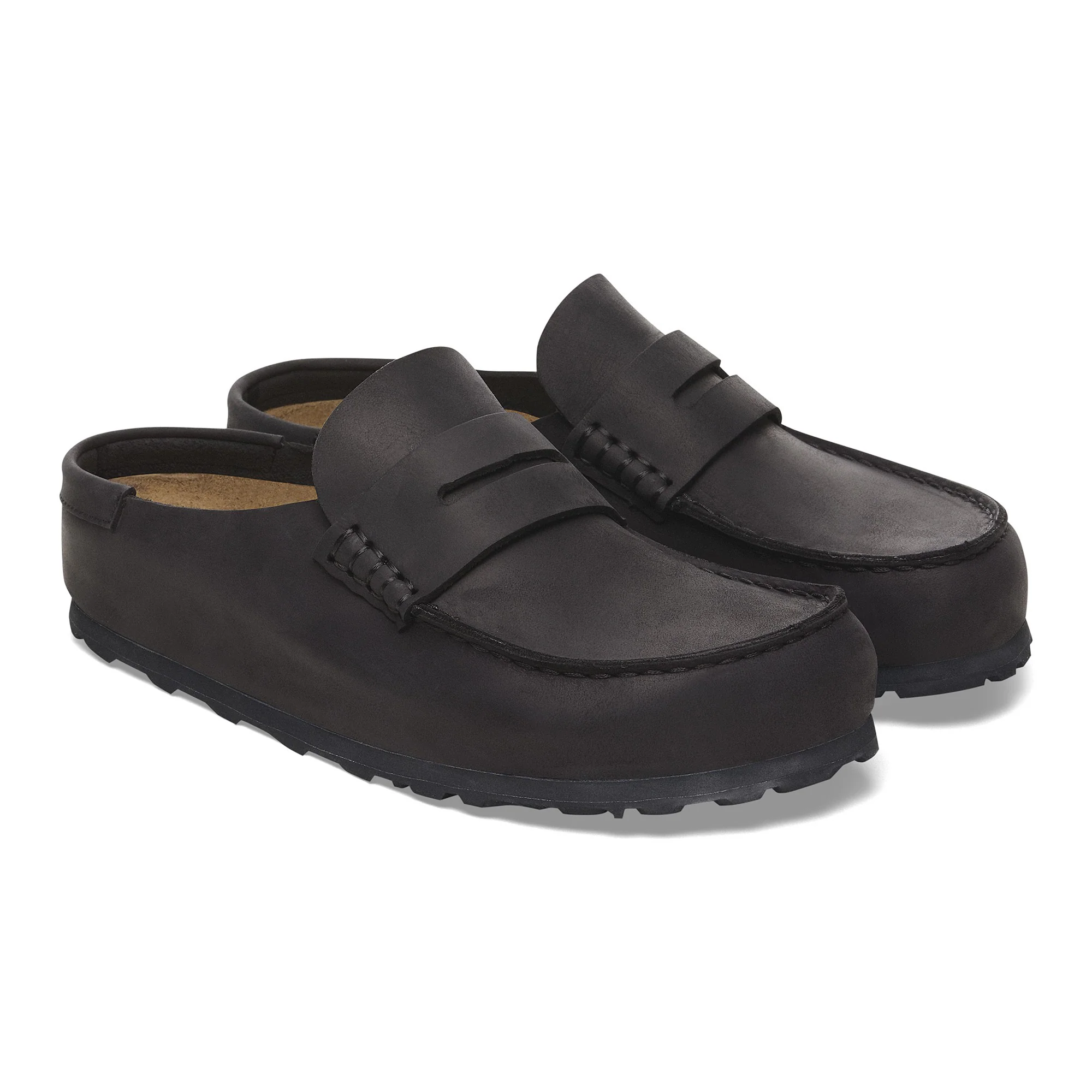 Naples Wrapped Natural Leather Oiled Black - Image 9