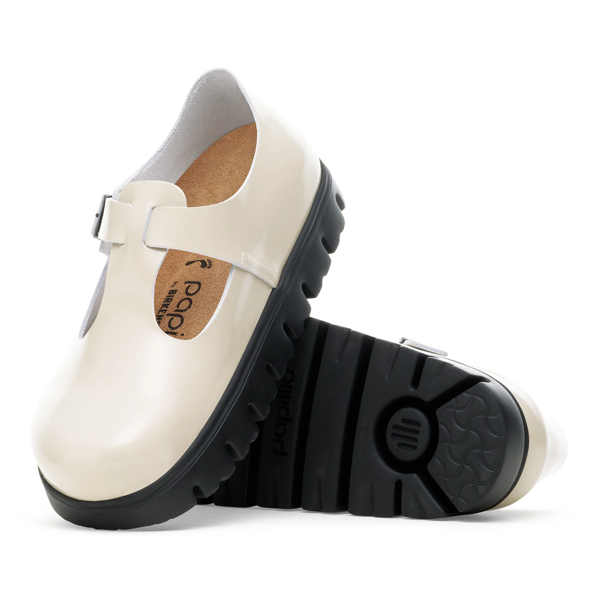 Paris Chunky Natural Leather Oyster - Image 2