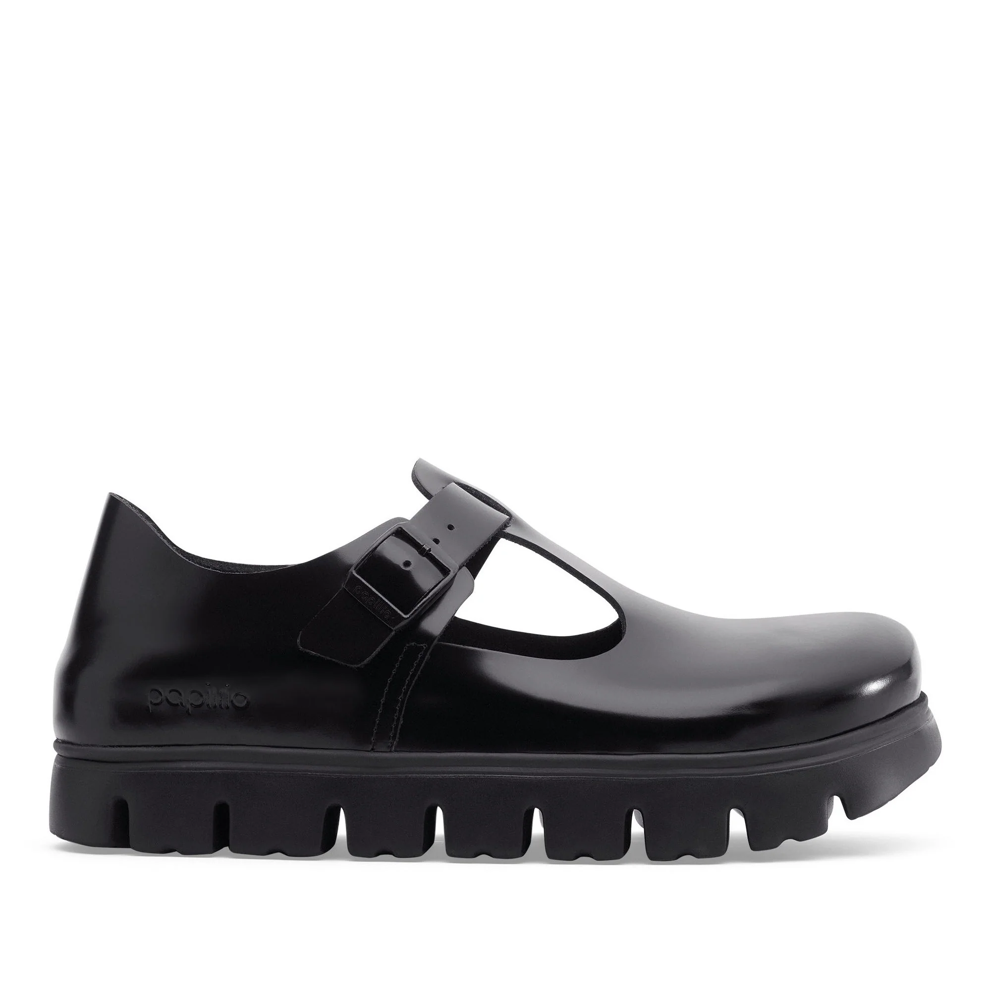 Paris Chunky Natural Leather Black - Image 3