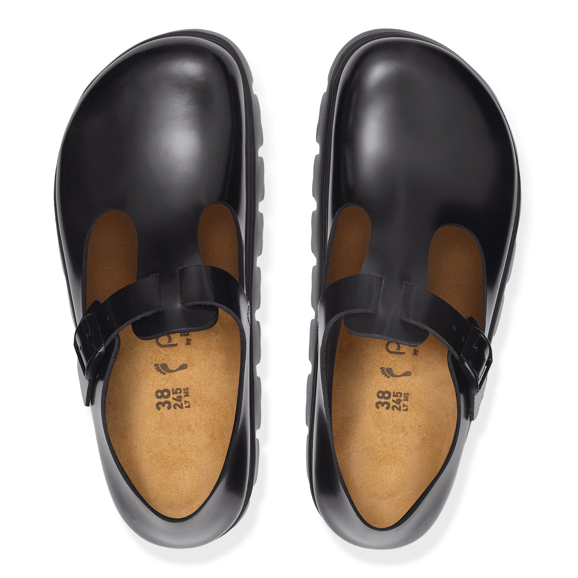 Paris Chunky Natural Leather Black - Image 4