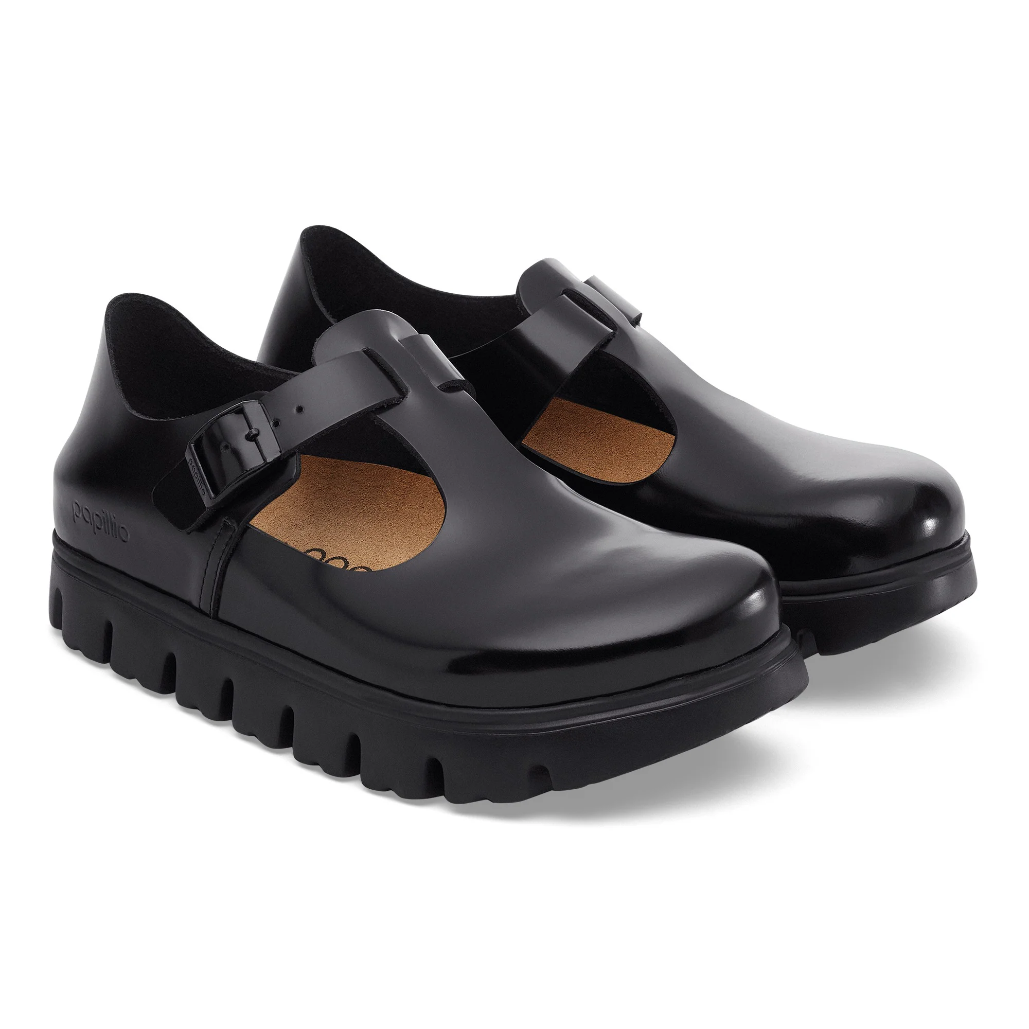Paris Chunky Natural Leather Black - Image 9
