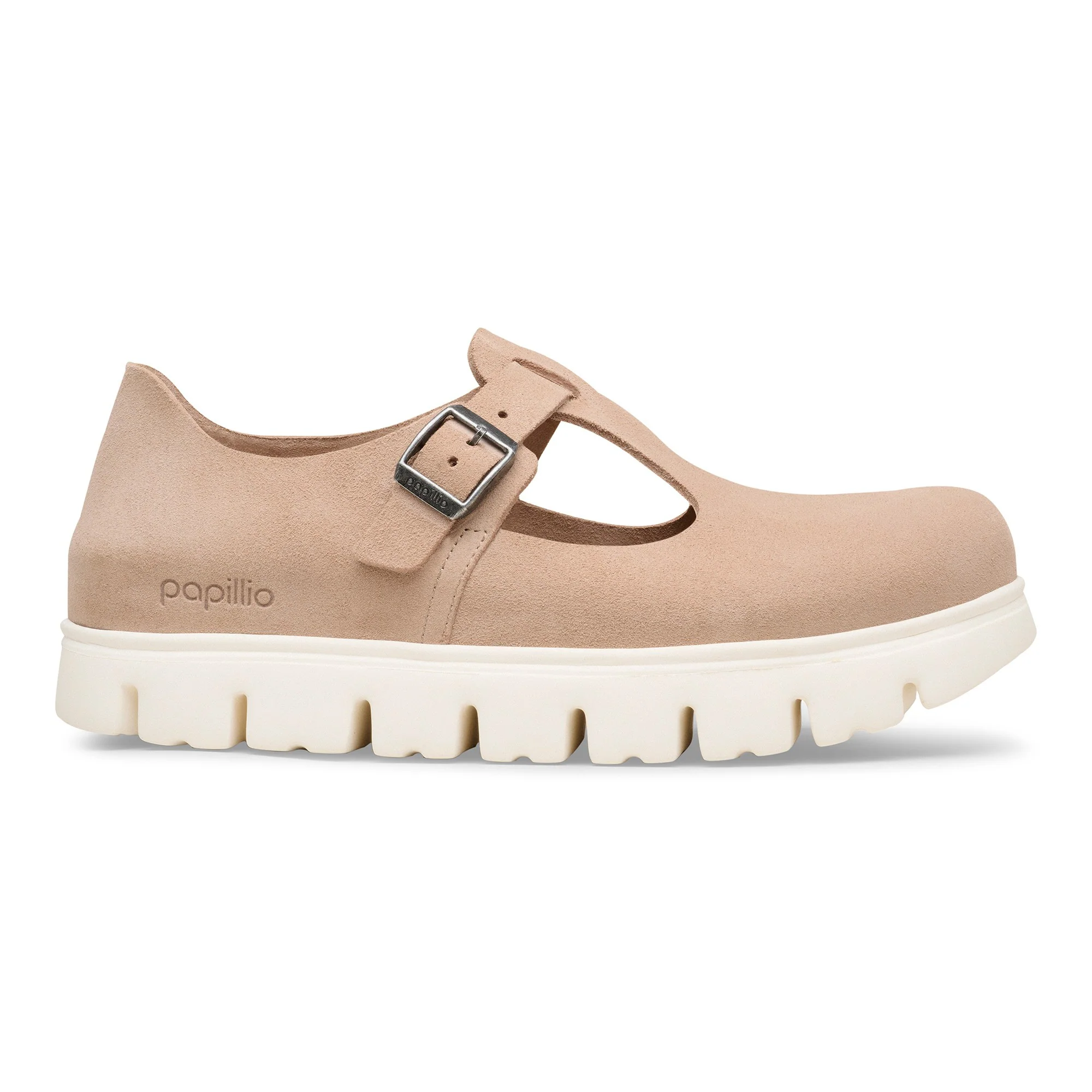 Paris Chunky Suede Leather Warm Sand - Image 5