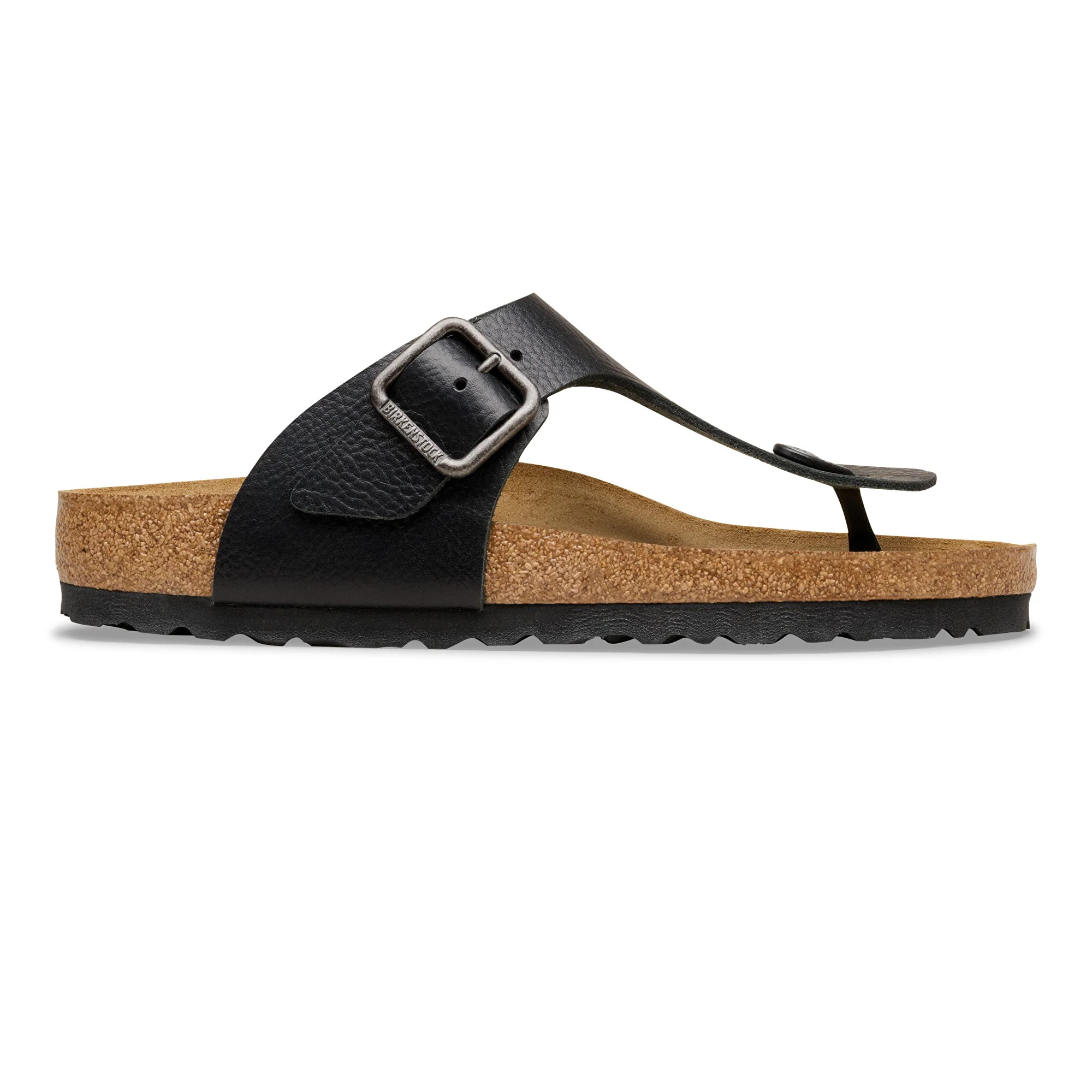 Ramses Wire Buckle Natural Leather Vintage Wood Black - Image 5