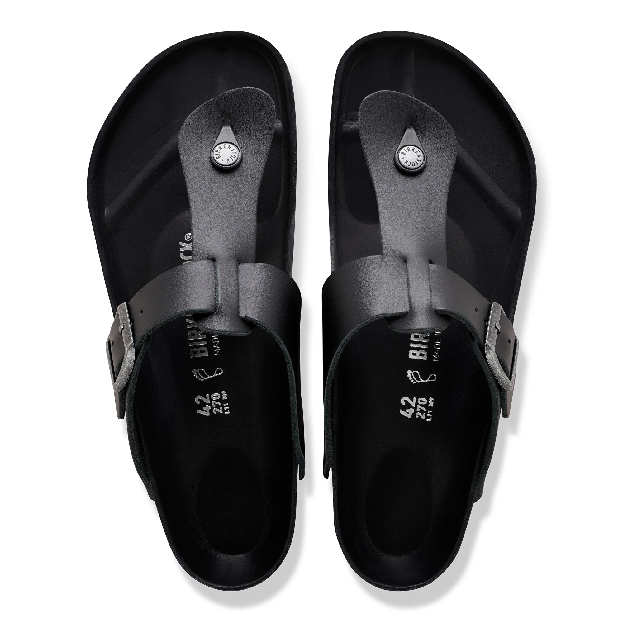 Safaga Natural Leather Black - Image 4