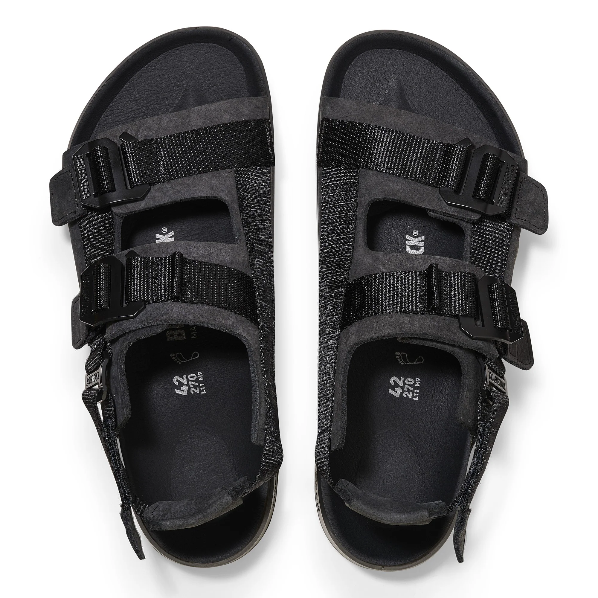 Shinjuku Natural Leather/Textile Black - Image 3