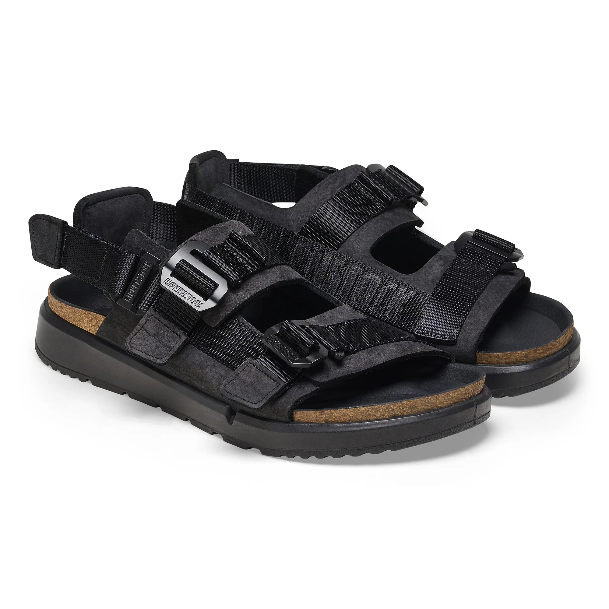 Shinjuku Natural Leather/Textile Black - Image 5