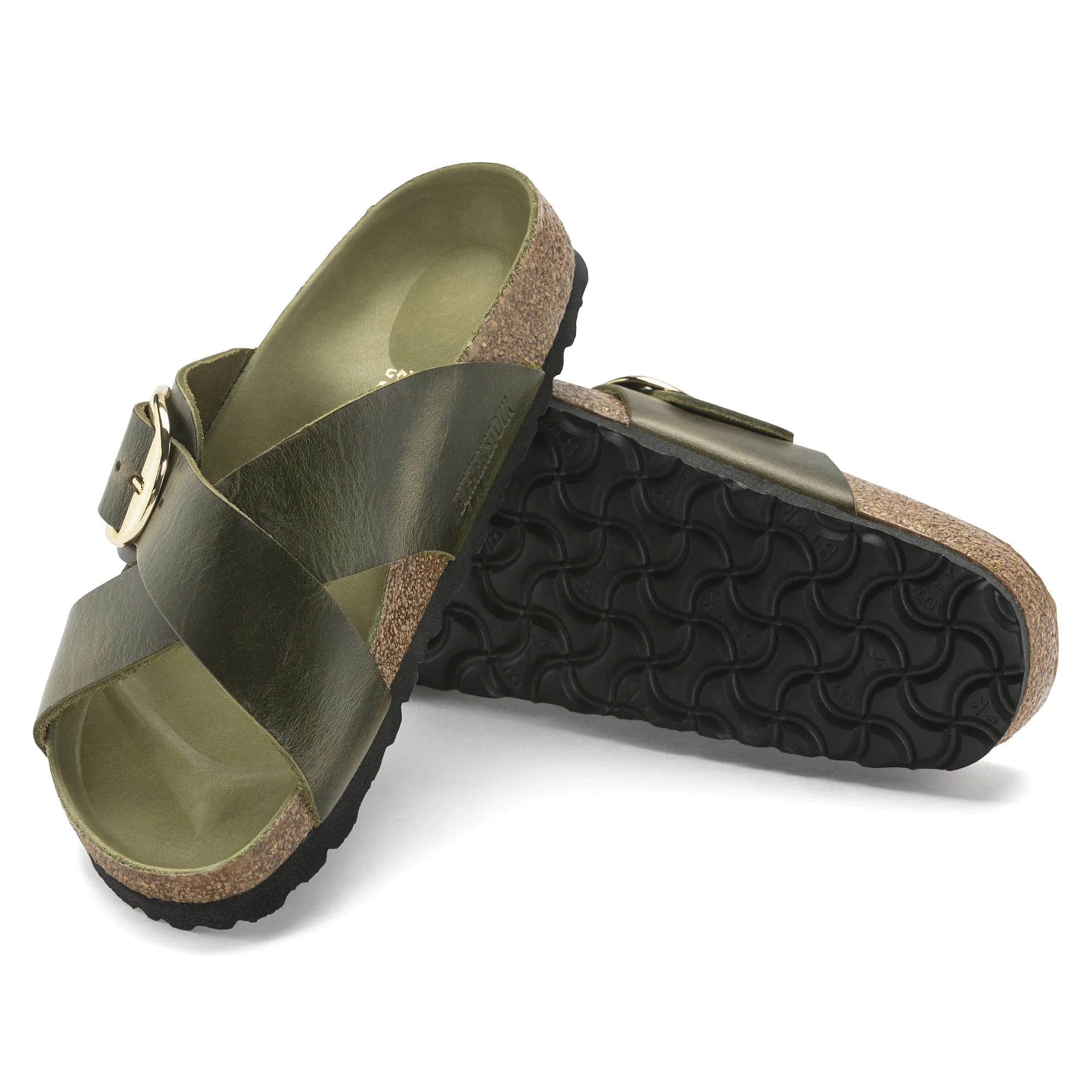 Siena Big Buckle Oiled Leather - Image 2