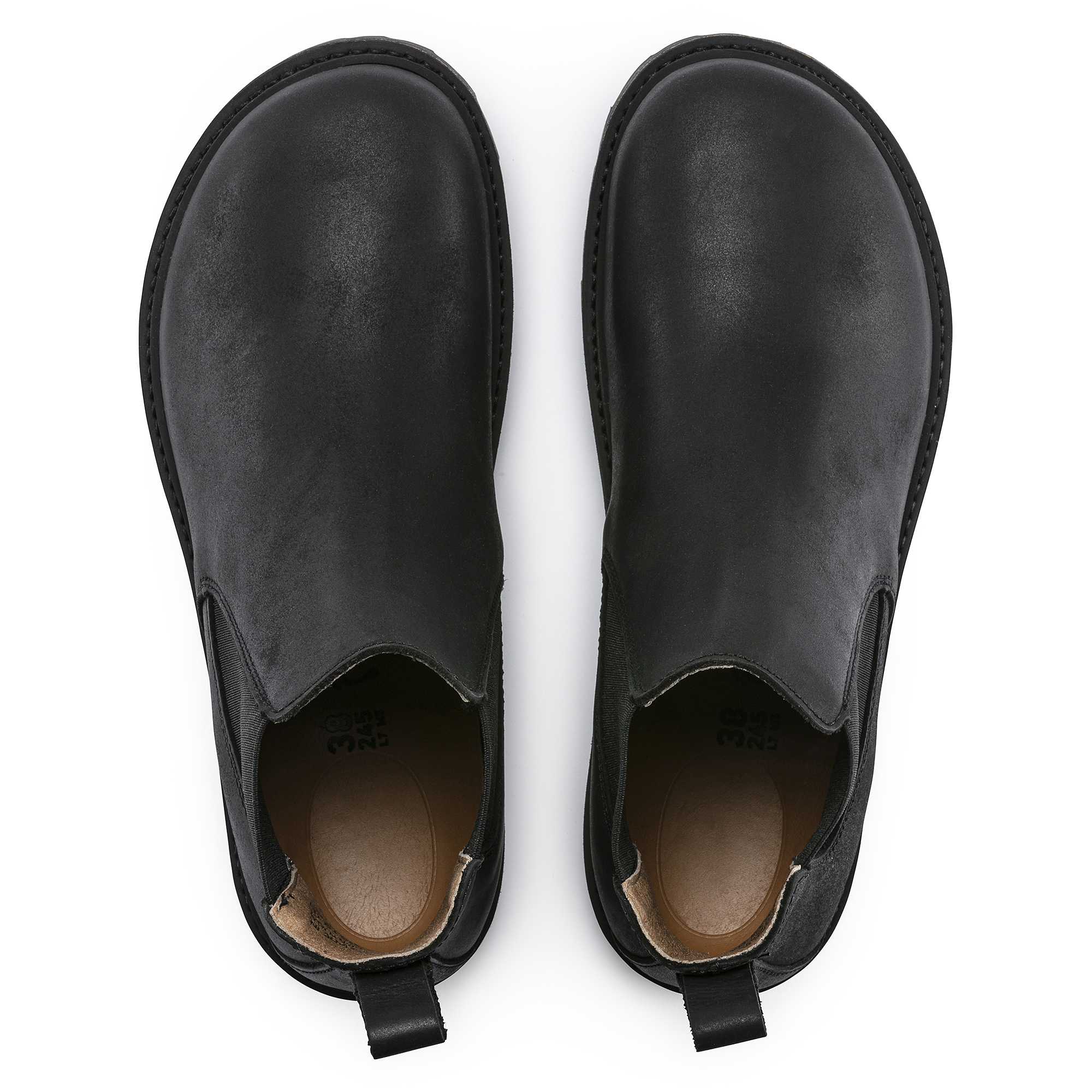 Stalon Nubuck Leather black - Image 3