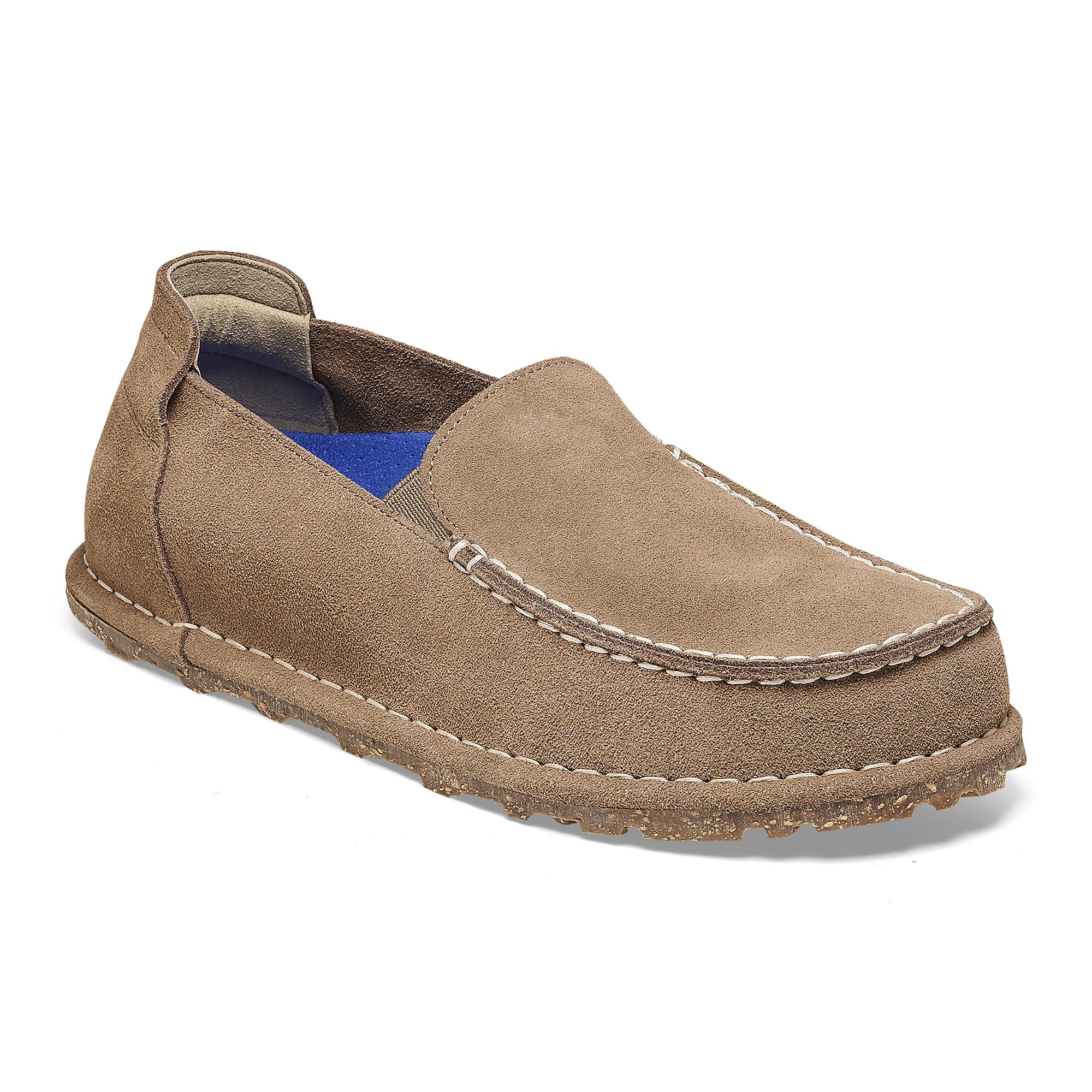 Utti Slip On Suede Leather Gray Taupe - Image 3