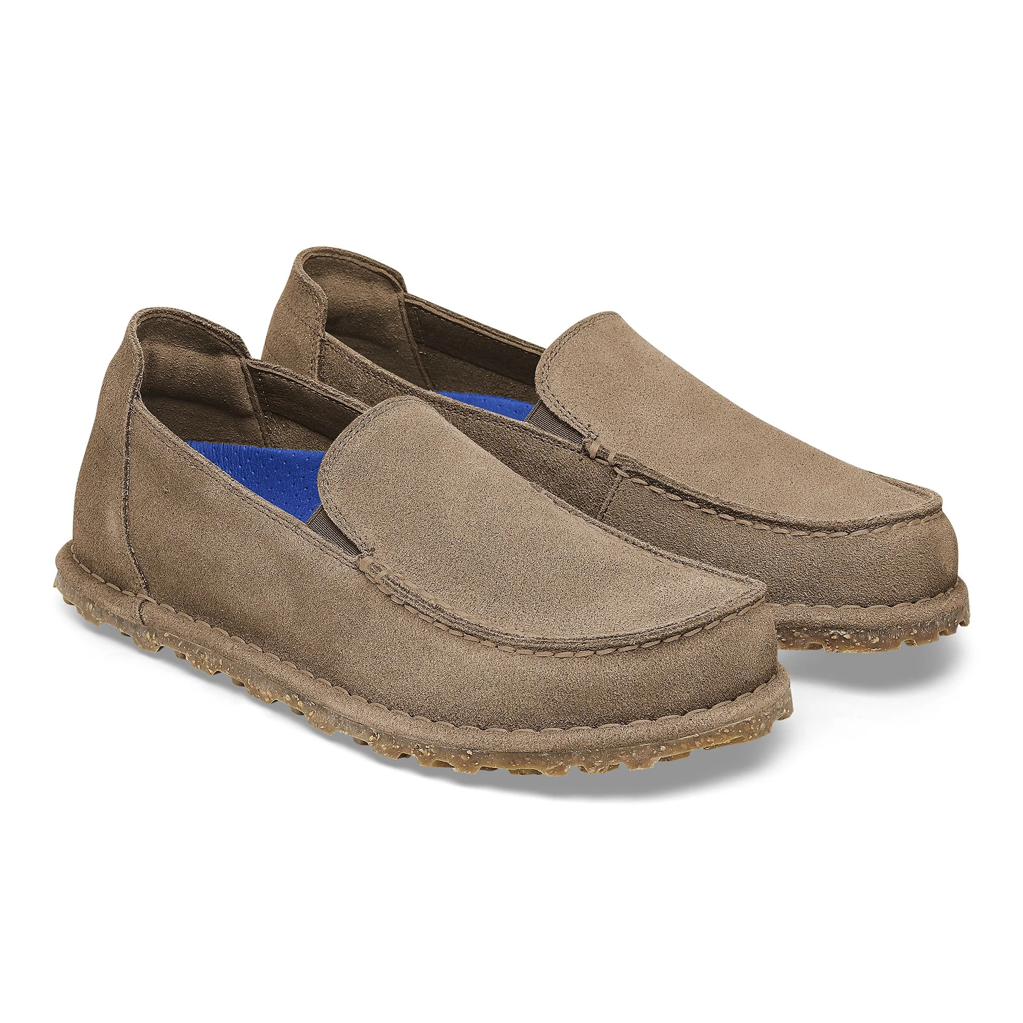 Utti Slip On Suede Leather Gray Taupe - Image 6